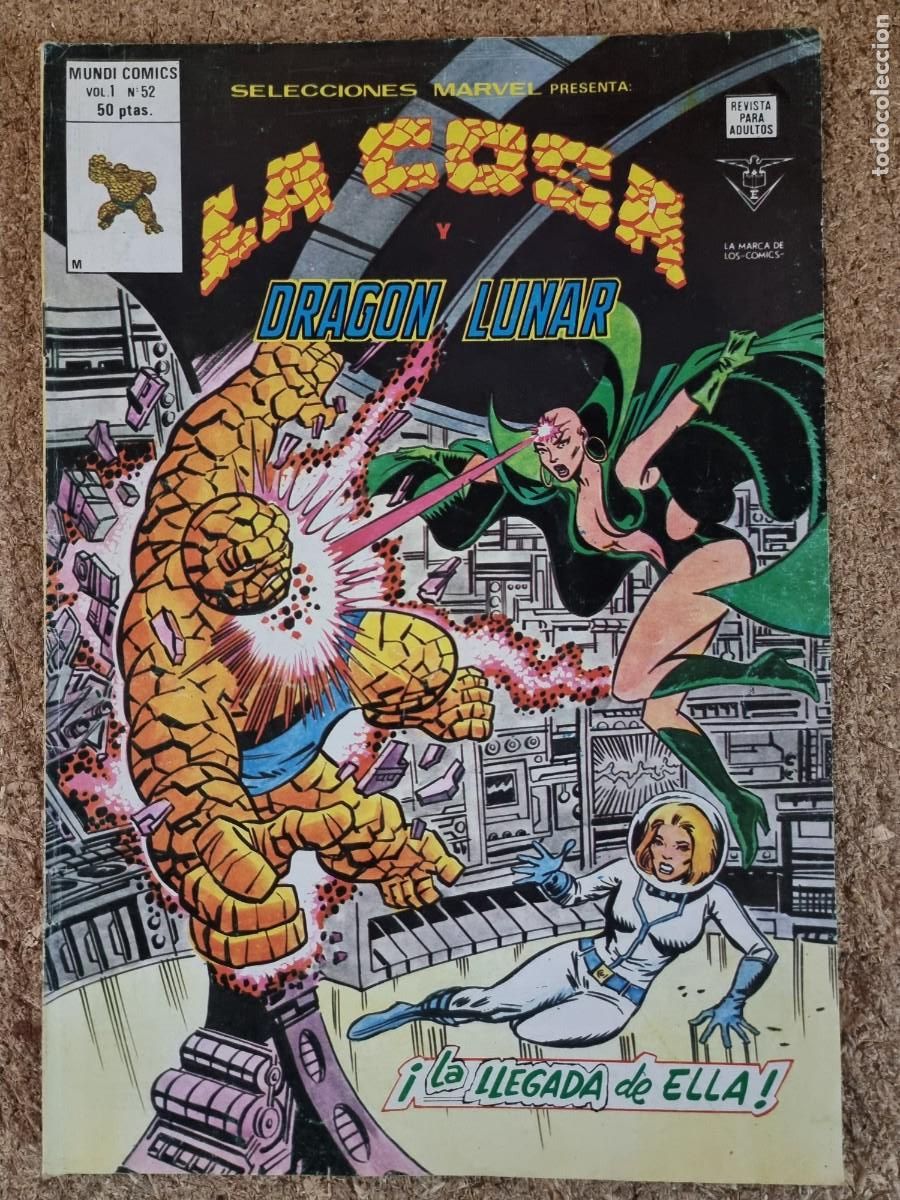 C&oacute;mics: Selecciones Marvel 52 Vol.1 La Cosa y Dragon Lunar.Vertice - Foto 1