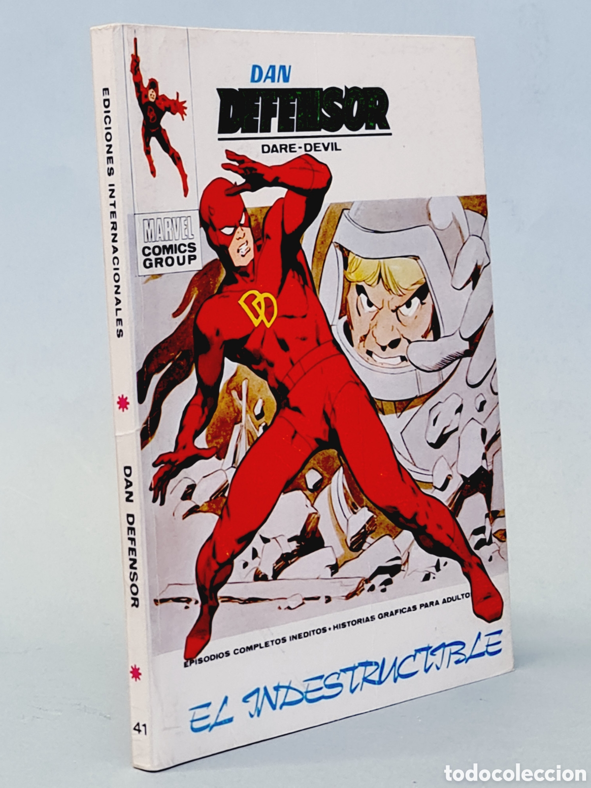 C&oacute;mics: CASI EXCELENTE ESTADO DAN DEFENSOR 41 EL INDESTRUCTIBLE TACO EDICIONES VERTICE - Foto 1