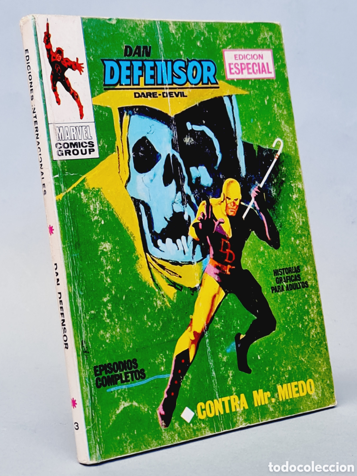 C&oacute;mics: BUEN ESTADO DAN DEFENSOR 3 CONTRA EL MR. MIEDO TACO EDICIONES VERTICE - Foto 1