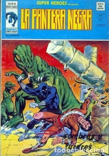 C&oacute;mics: Super H&eacute;roes Vol. 2 79 V&eacute;rtice PANTERA NEGRA. - Foto 1