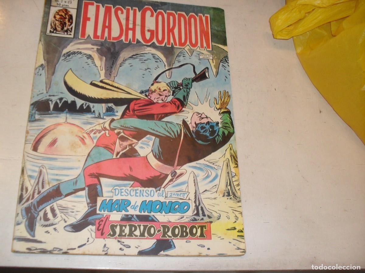 C&oacute;mics: FLASH GORDON VOL 2,N&ordm; 23 EL SERVO-ROBOT,(DE 44).VERTICE,1980 - Foto 1