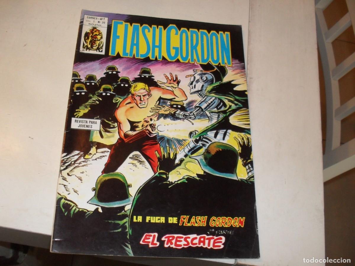 C&oacute;mics: FLASH GORDON VOL 1,39 EL RESCATE,(DE 44).VERTICE,1974 - Foto 1