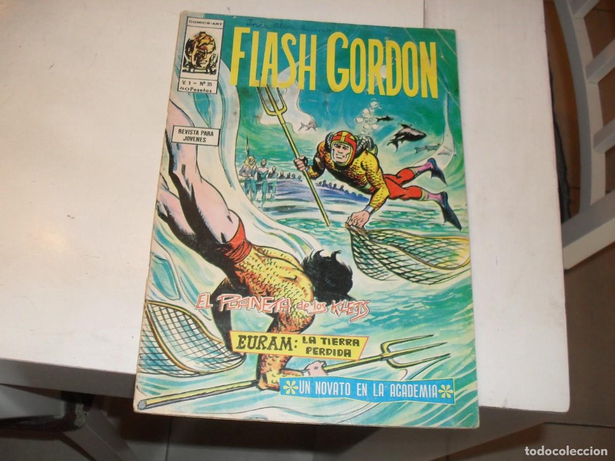 C&oacute;mics: FLASH GORDON VOL 1,N&ordm;35 EL PLANETA D E LOS KLETS,(DE 44).VERTICE,1974 - Foto 1
