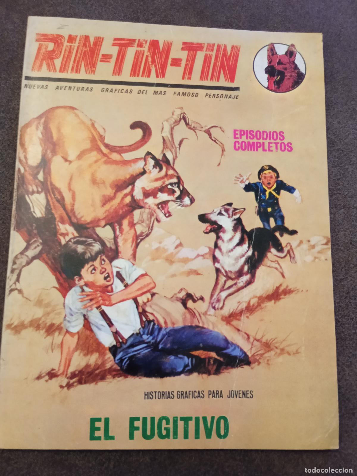 C&oacute;mics: RIN TIN TIN. EL FUGITIVO. 7. EDICIONES INTERNACIONALES. VERTICE. - Foto 1