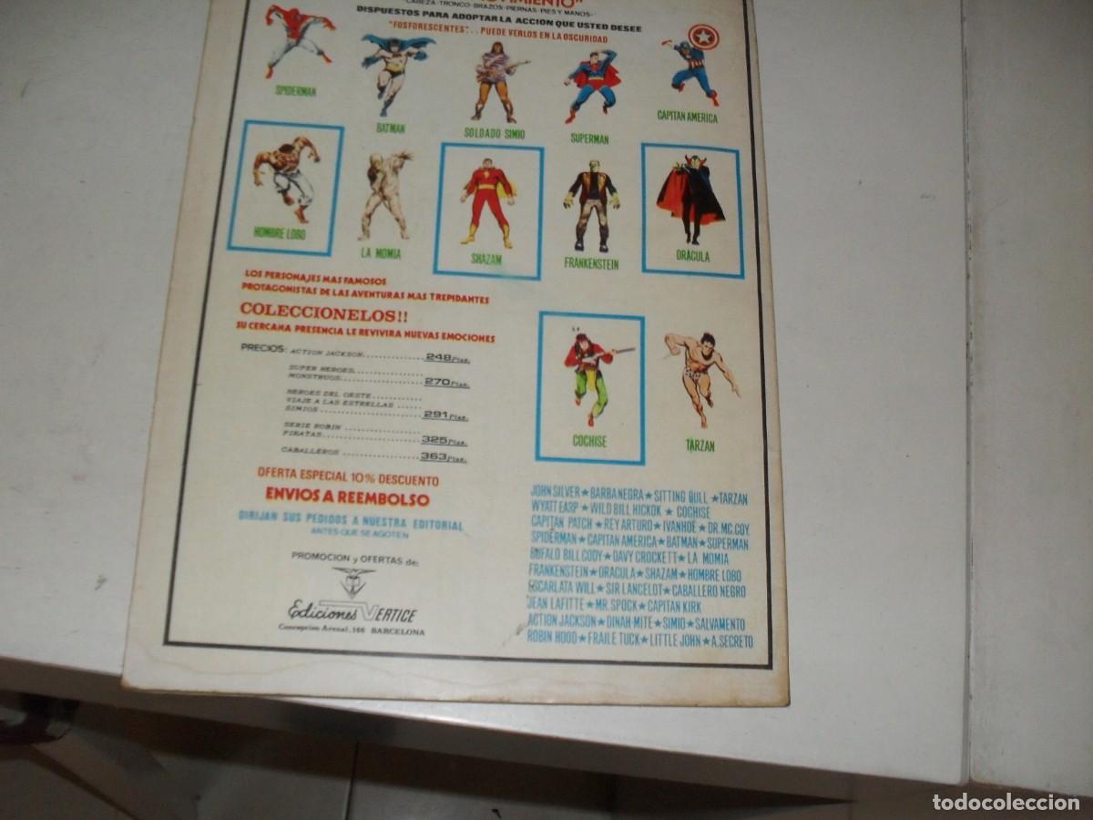 C&oacute;mics: EL HOMBRE DE BRONCE N&ordm; 7,(DE 9) LOS MONSTRUOS&iexcl;.VERTICE,1975.BE - Foto 2