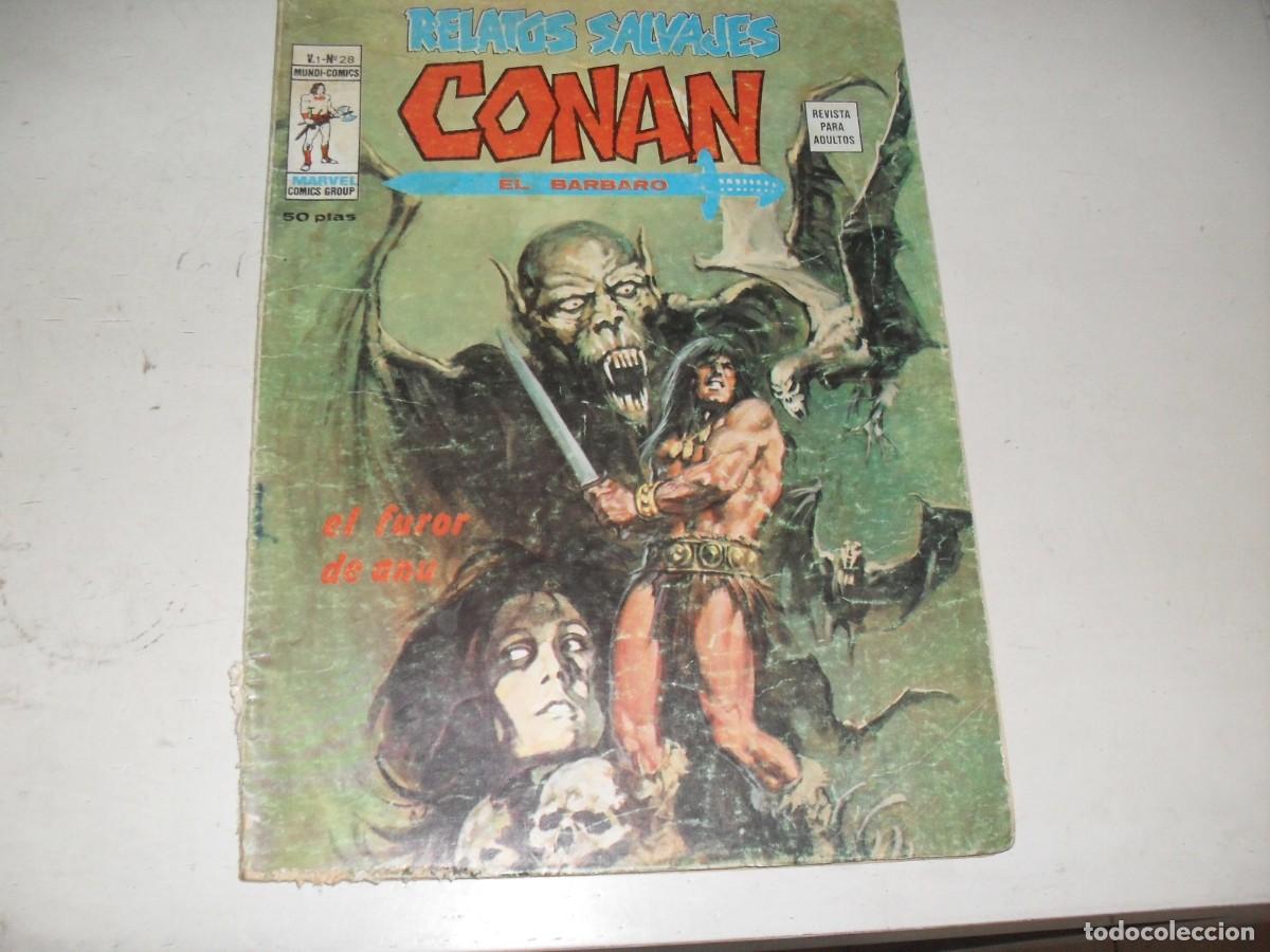 C&oacute;mics: RELATOS SALVAJES 28 CONAN.CON KULL DE COMPLEMENTO,(DE 84).VERTICE,1975 - Foto 1