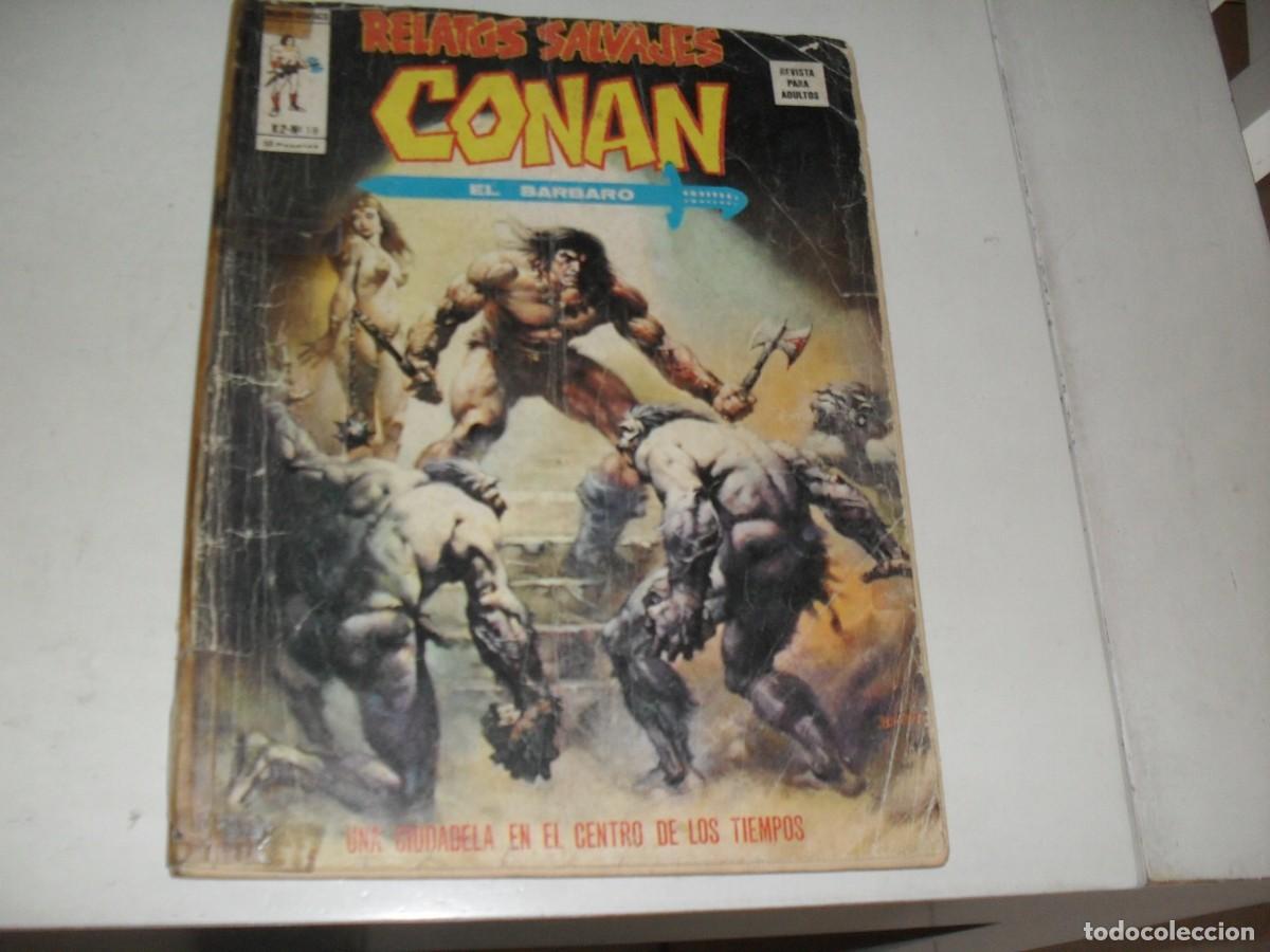 C&oacute;mics: RELATOS SALVAJES 18 CONAN,CON KAZAR DE COMPLEMENTO,(DE 84).VERTICE,1975 - Foto 1