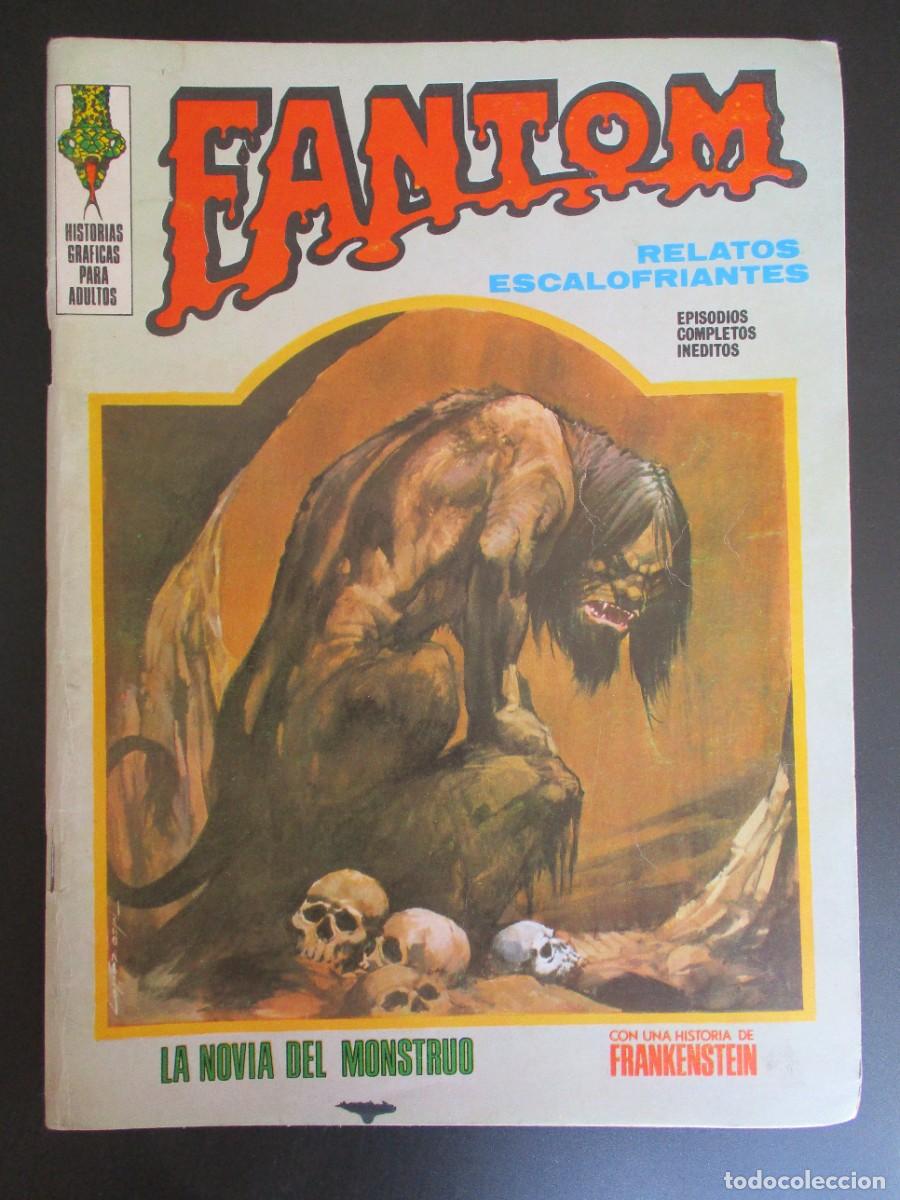 C&oacute;mics: FANTOM (1972, VERTICE) 14 &middot; 1973 &middot; LA NOVIA DEL MONSTRUO - Foto 1