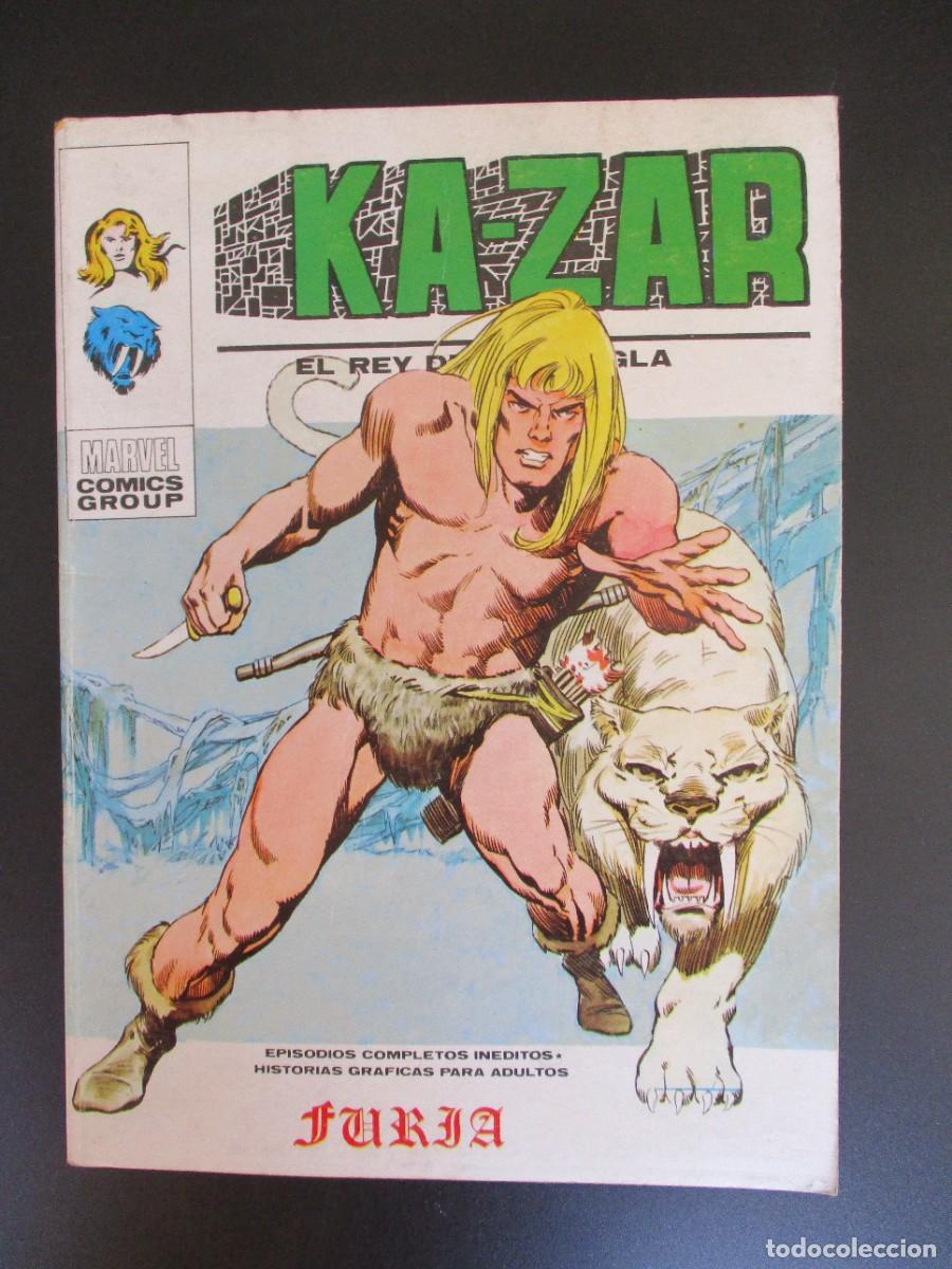 C&oacute;mics: KA-ZAR (1973, VERTICE) 1 &middot; X-1973 &middot; FURIA - Foto 1