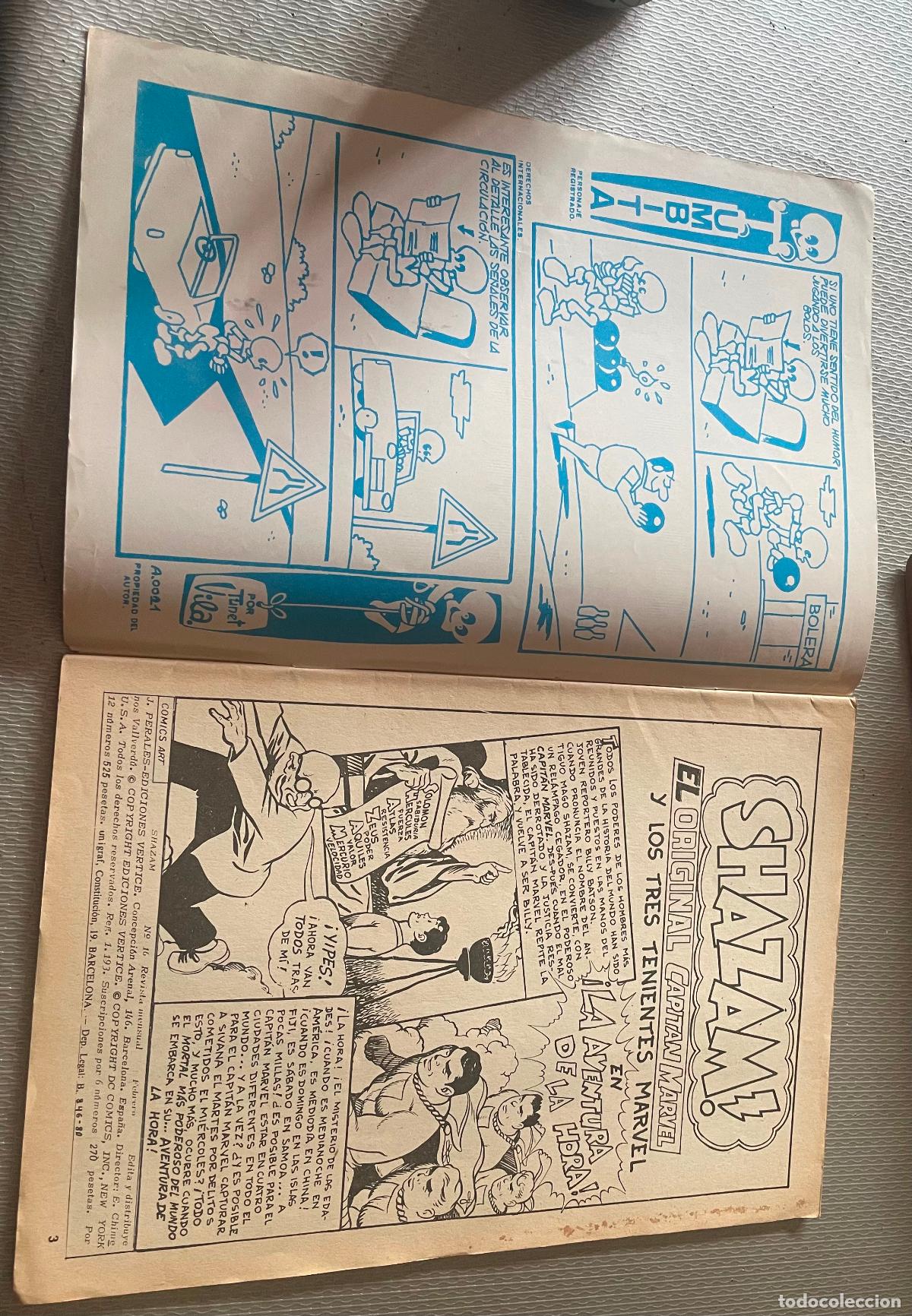 C&oacute;mics: SHAZAM V&Eacute;RTICE VOLUMEN 1 C&Oacute;MICS ART N&uacute;mero 16 - Foto 2