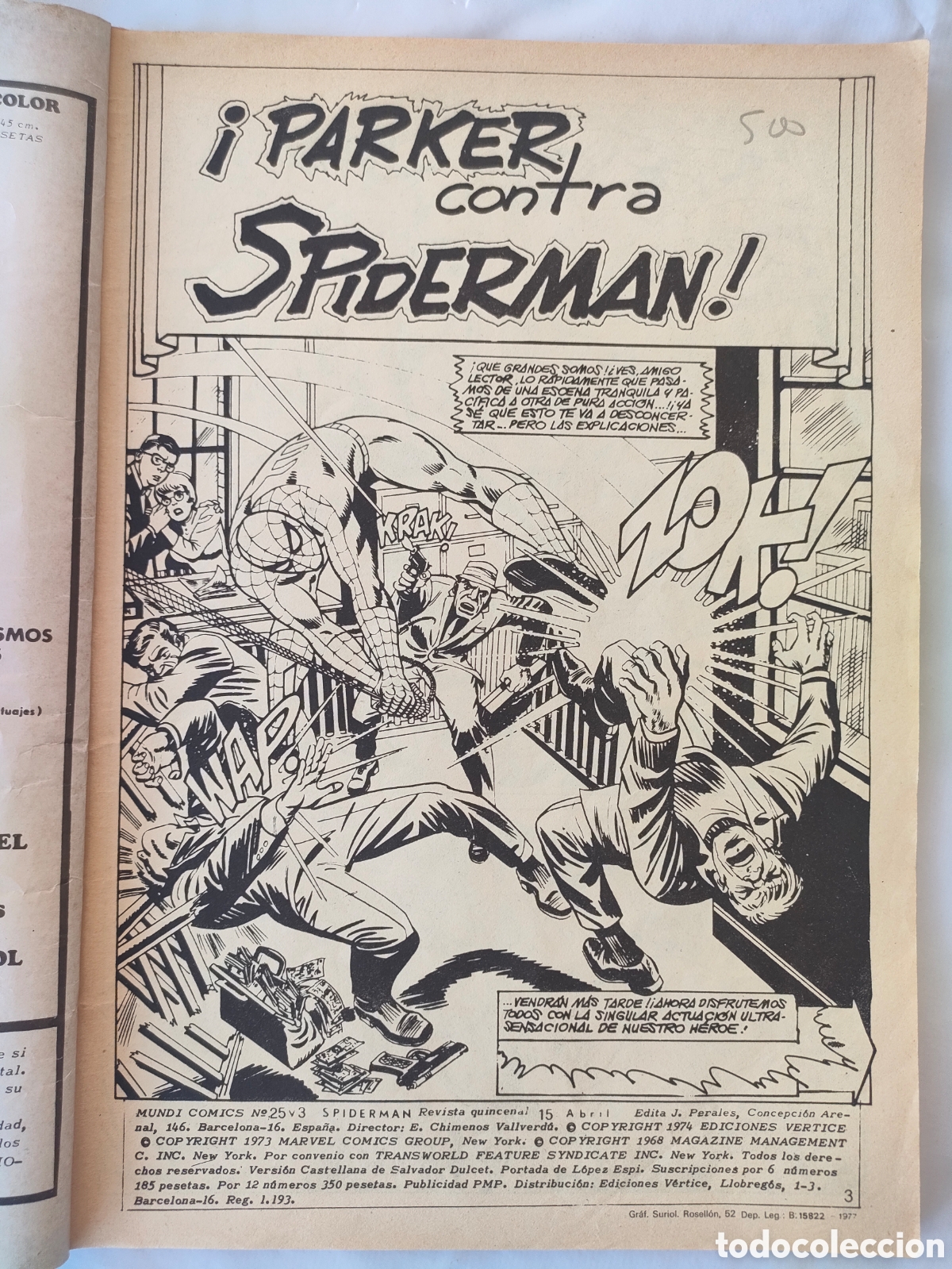 C&oacute;mics: Spiderman vol.3 n.25 V&eacute;rtice - Foto 2