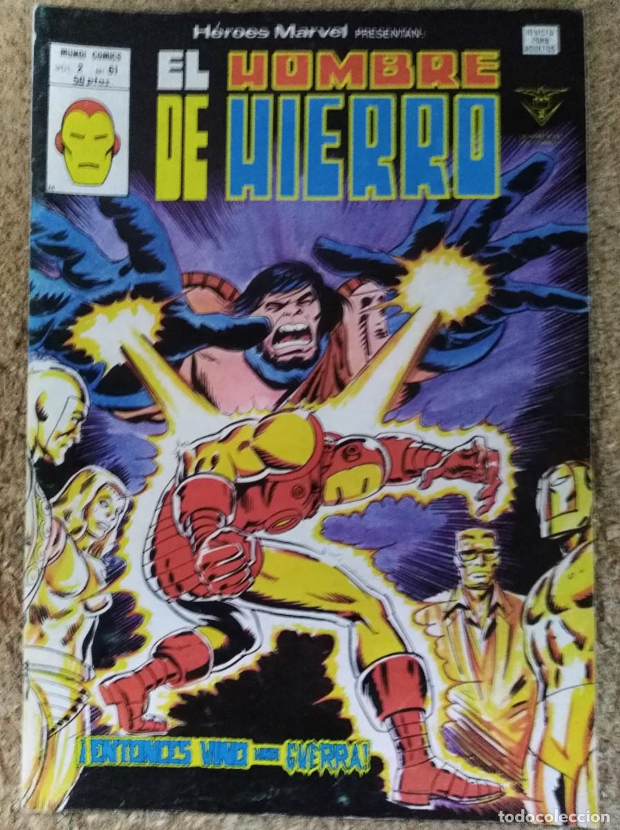 C&oacute;mics: Heroes Marvel 61.Vol.2.El Hombre de Hierro.Vertice - Foto 1