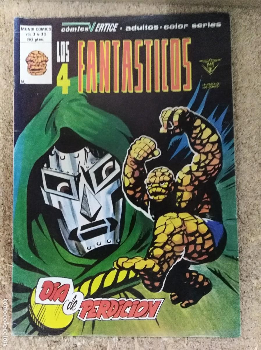 C&oacute;mics: Los 4 Fantasticos 33.Vol.3.Vertice - Foto 1