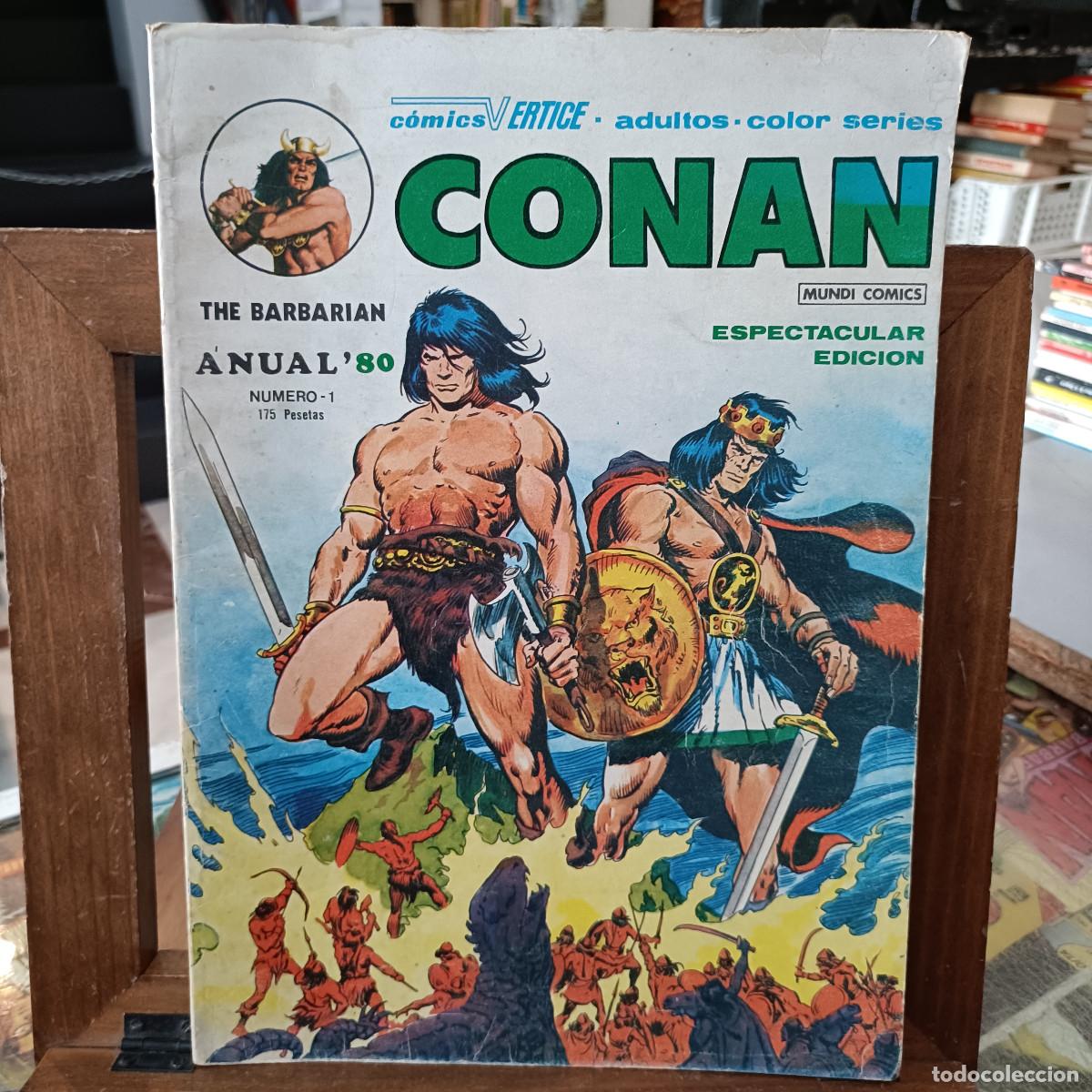C&oacute;mics: Conan - Anual &acute;80 - n&ordm; 1 - Ediciones V&eacute;rtice 1979 - Foto 1