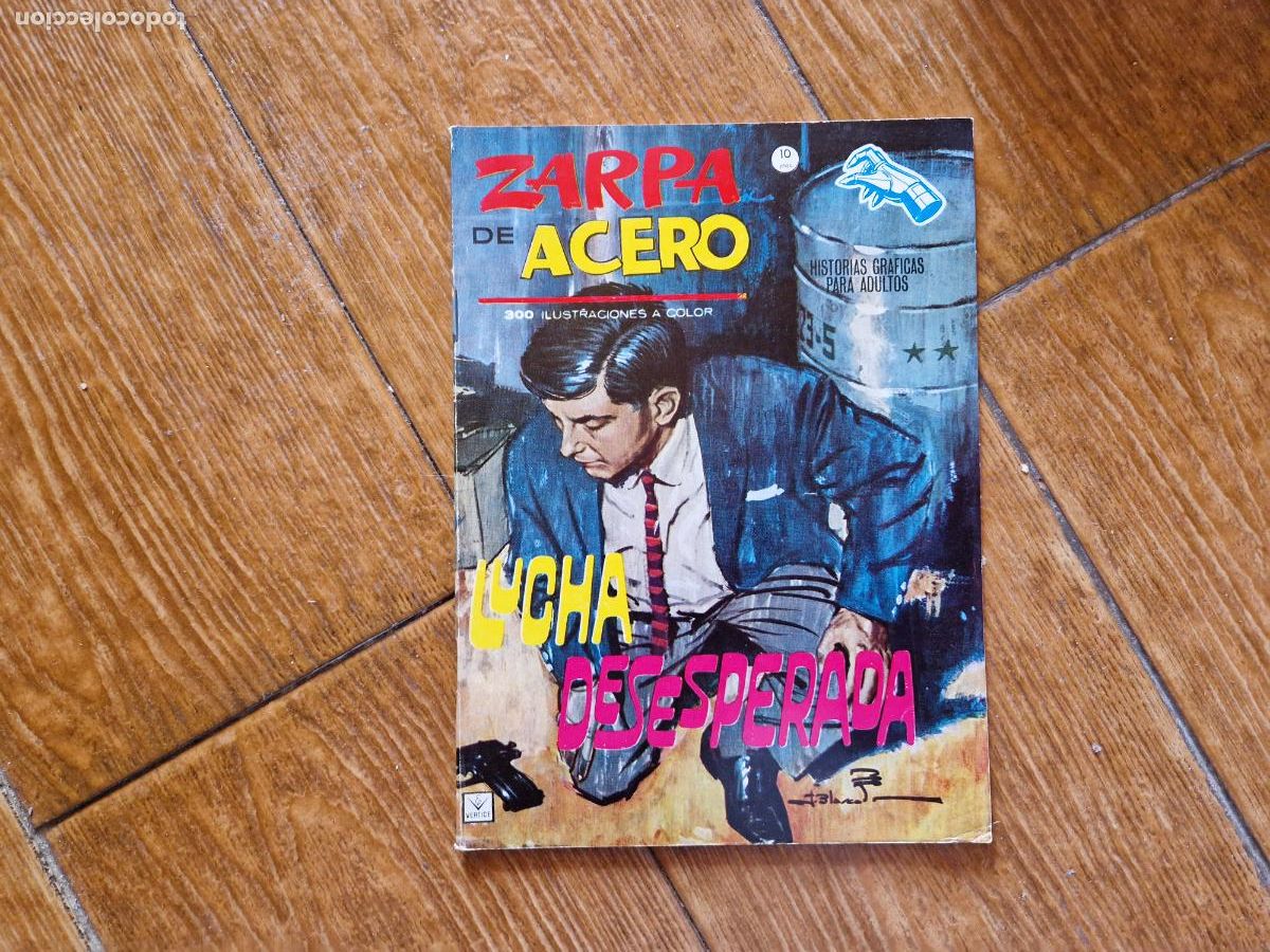 C&oacute;mics: ZARPA DE ACERO. N&ordm; 10. LUCHA DESESPERADA. EDITORIAL VERTICE - Foto 1