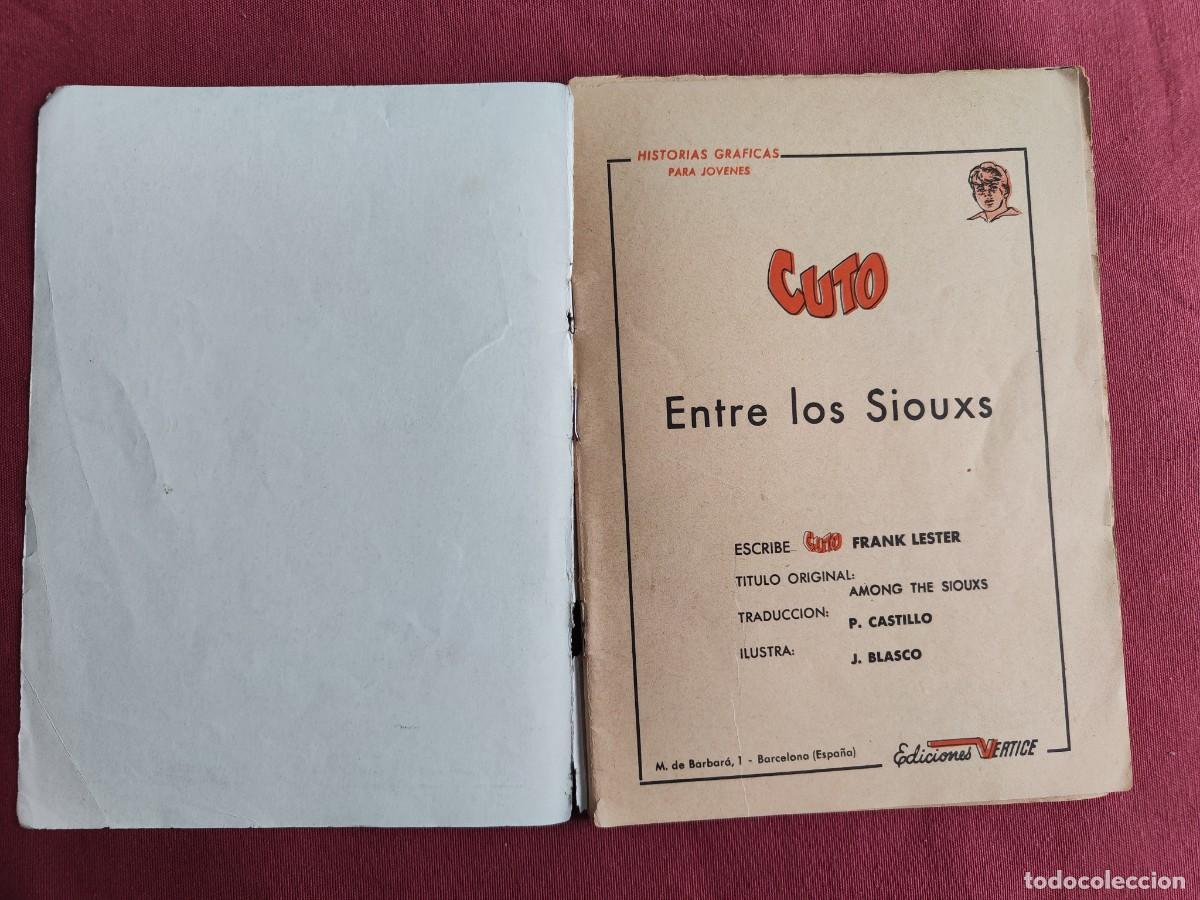 C&oacute;mics: CUTO - N&ordm; 2 - ENTRE LOS SIOUX - VERTICE - Foto 2