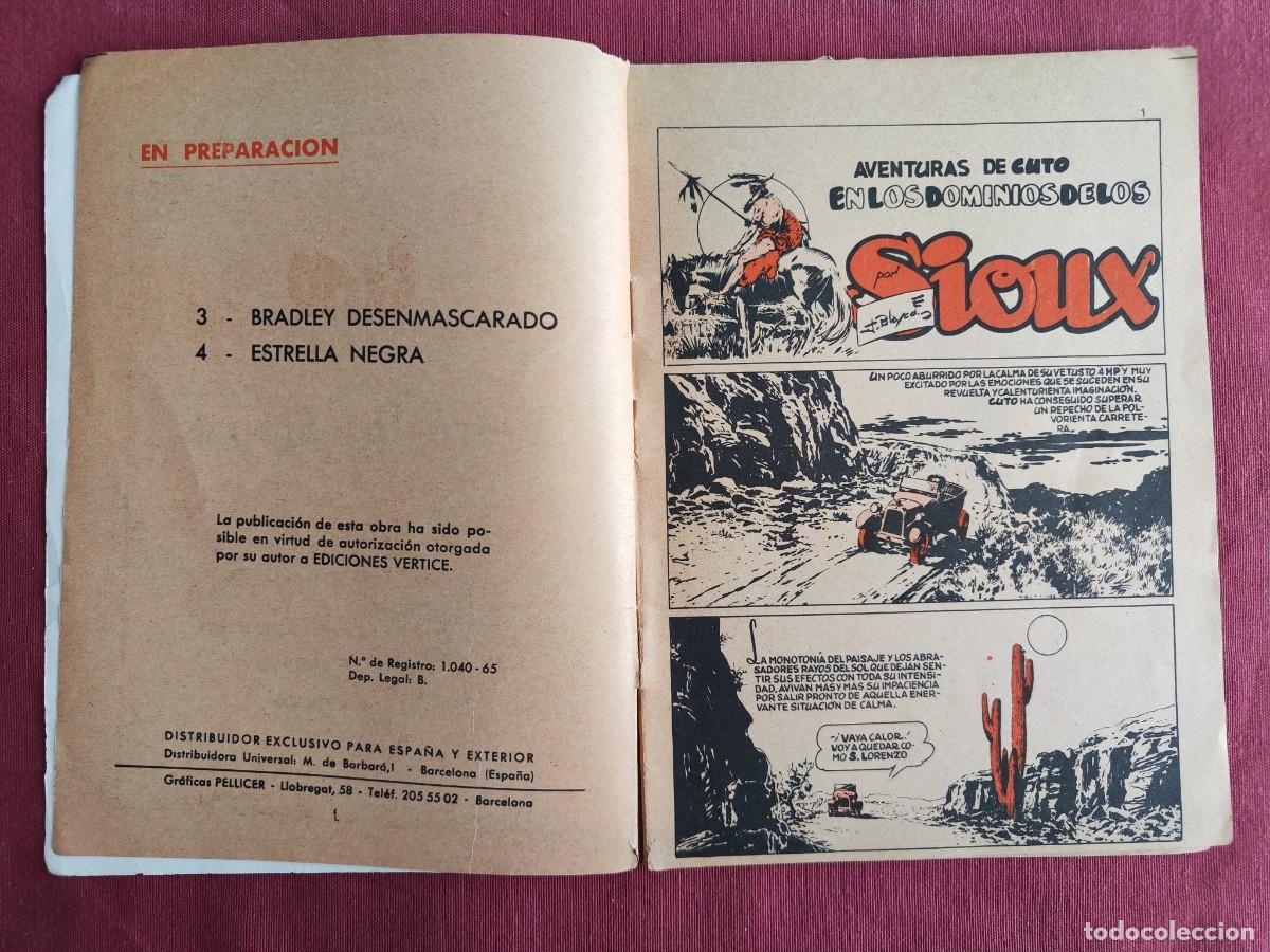 C&oacute;mics: CUTO - N&ordm; 2 - ENTRE LOS SIOUX - VERTICE - Foto 3