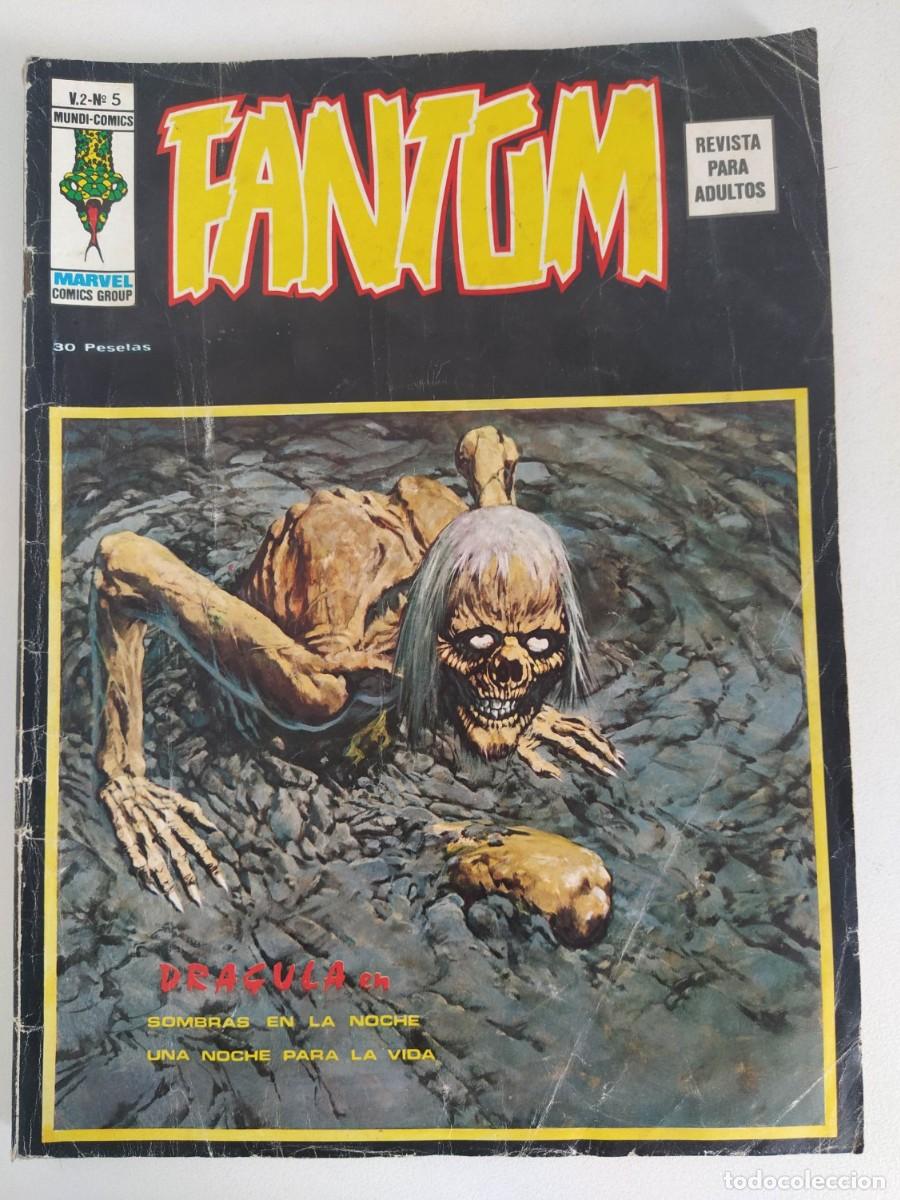 C&oacute;mics: FANTOM VOL.2 # 5 - DRACULA ~ MARVEL/V&Eacute;RTICE (1975) - Foto 1