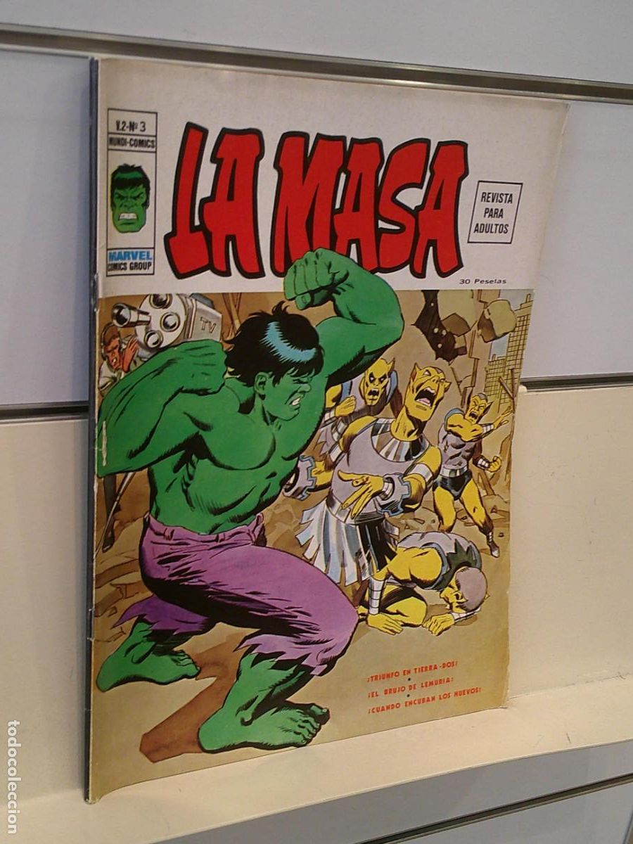 C&oacute;mics: LA MASA VOL. 2 N&ordm; 3 - VERTICE - Foto 1