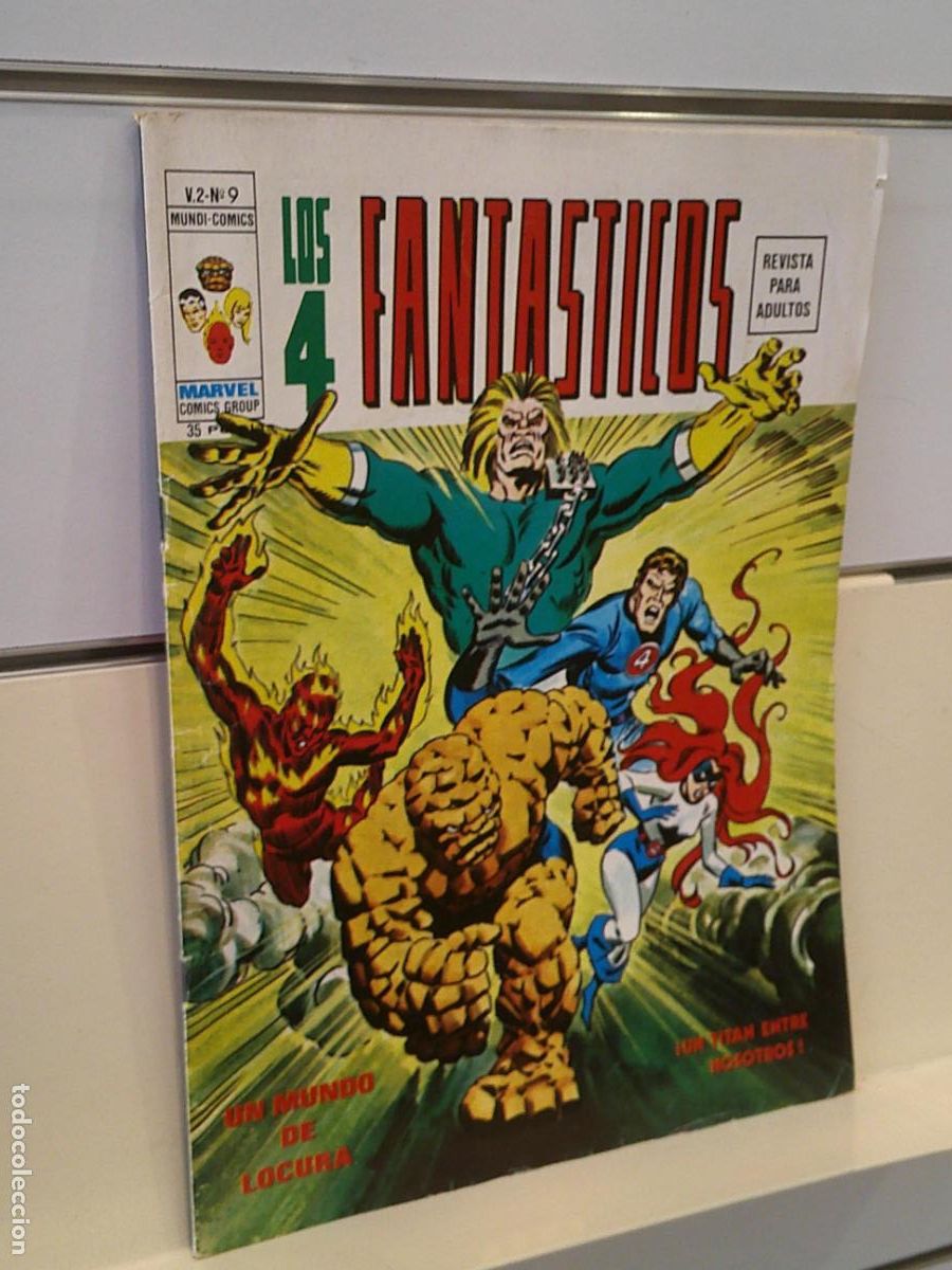 C&oacute;mics: LOS 4 FANTASTICOS VOL. 2 N&ordm; 9 - VERTICE - Foto 1