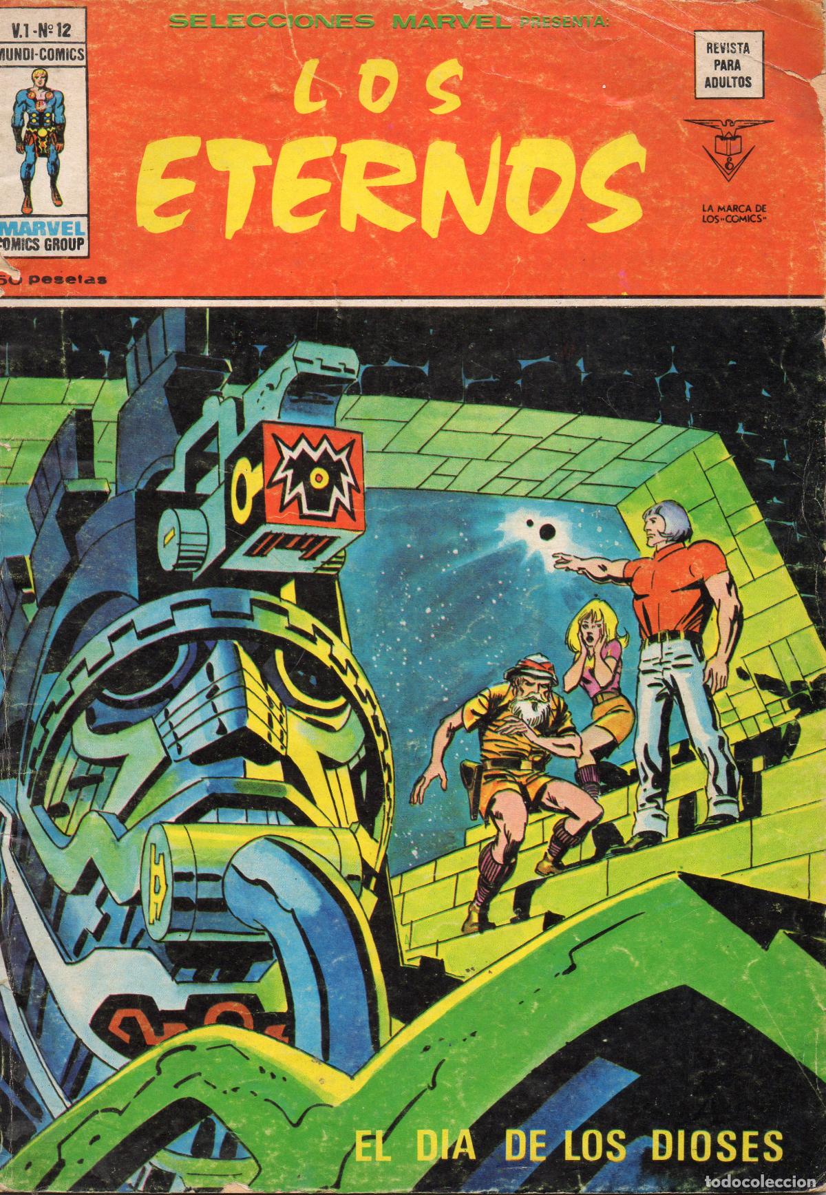 C&oacute;mics: LOS ETERNOS - VOL.1 N&ordm; 12 - SELECCIONES MARVEL - VERTICE - Foto 1
