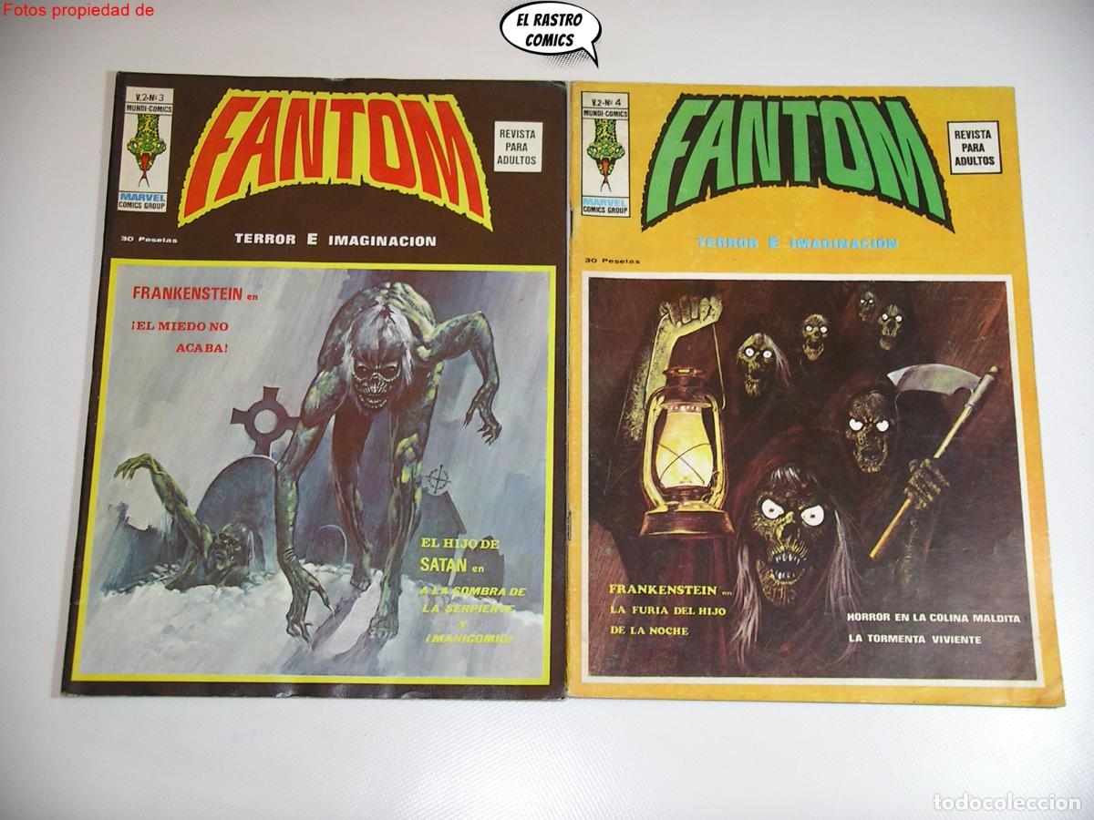 C&oacute;mics: Fantom V2, Colecci&oacute;n completa, ed. V&eacute;rtice 1974, volumen, Vol 2, V.2, 3V - Foto 5
