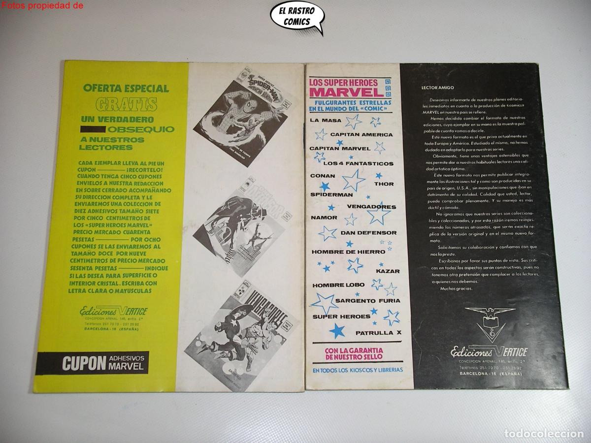 C&oacute;mics: Fantom V2, Colecci&oacute;n completa, ed. V&eacute;rtice 1974, volumen, Vol 2, V.2, 3V - Foto 6