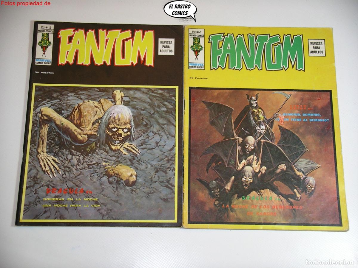 C&oacute;mics: Fantom V2, Colecci&oacute;n completa, ed. V&eacute;rtice 1974, volumen, Vol 2, V.2, 3V - Foto 7