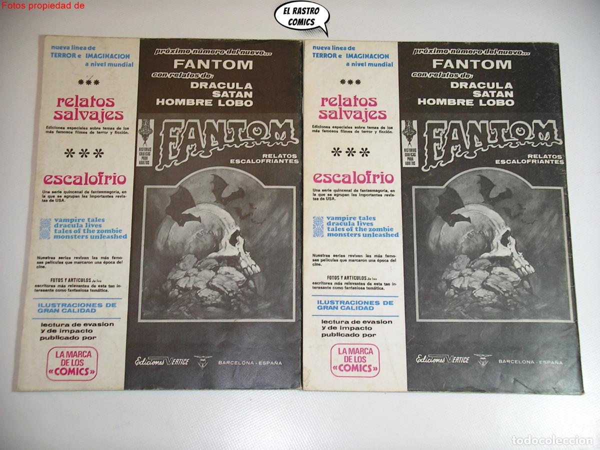 C&oacute;mics: Fantom V2, Colecci&oacute;n completa, ed. V&eacute;rtice 1974, volumen, Vol 2, V.2, 3V - Foto 8