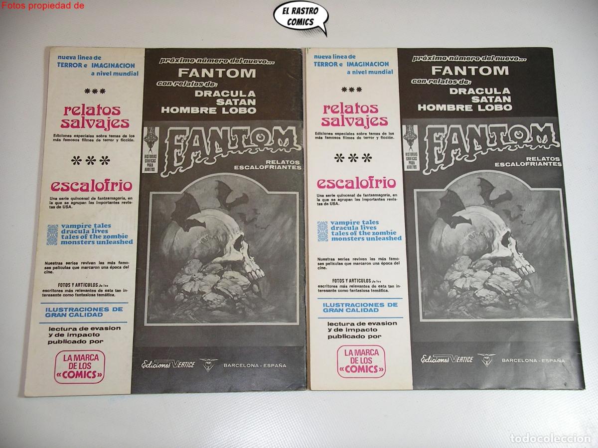 C&oacute;mics: Fantom V2, Colecci&oacute;n completa, ed. V&eacute;rtice 1974, volumen, Vol 2, V.2, 3V - Foto 10