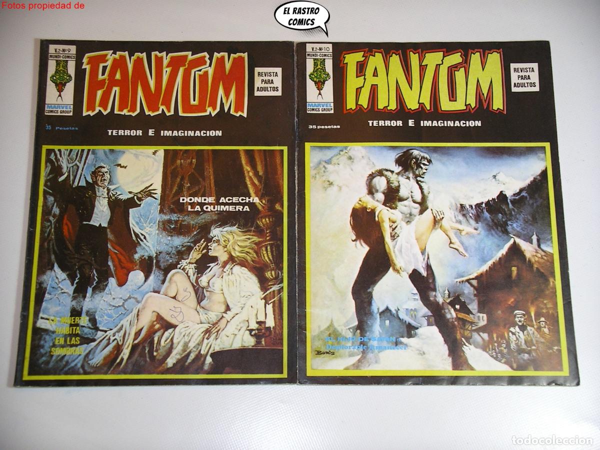 C&oacute;mics: Fantom V2, Colecci&oacute;n completa, ed. V&eacute;rtice 1974, volumen, Vol 2, V.2, 3V - Foto 11