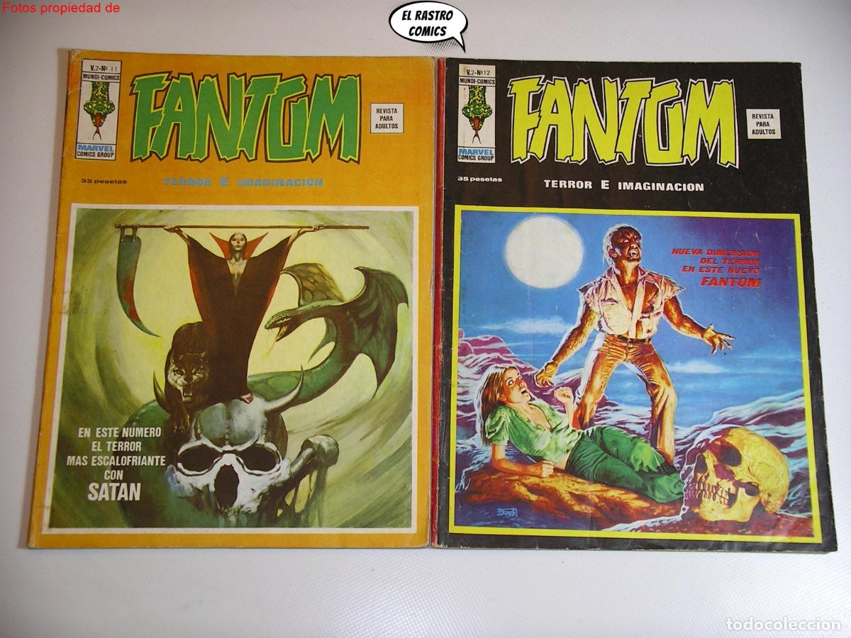 C&oacute;mics: Fantom V2, Colecci&oacute;n completa, ed. V&eacute;rtice 1974, volumen, Vol 2, V.2, 3V - Foto 13