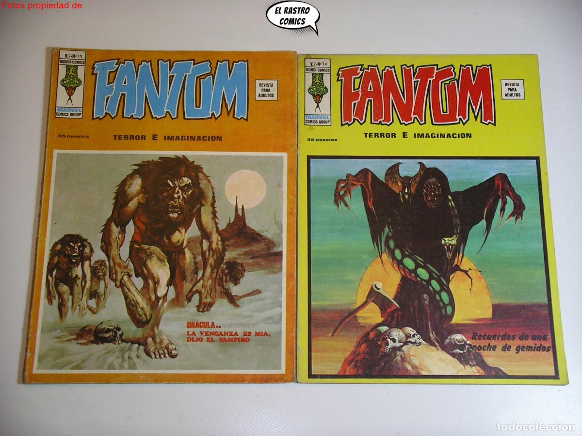 C&oacute;mics: Fantom V2, Colecci&oacute;n completa, ed. V&eacute;rtice 1974, volumen, Vol 2, V.2, 3V - Foto 15