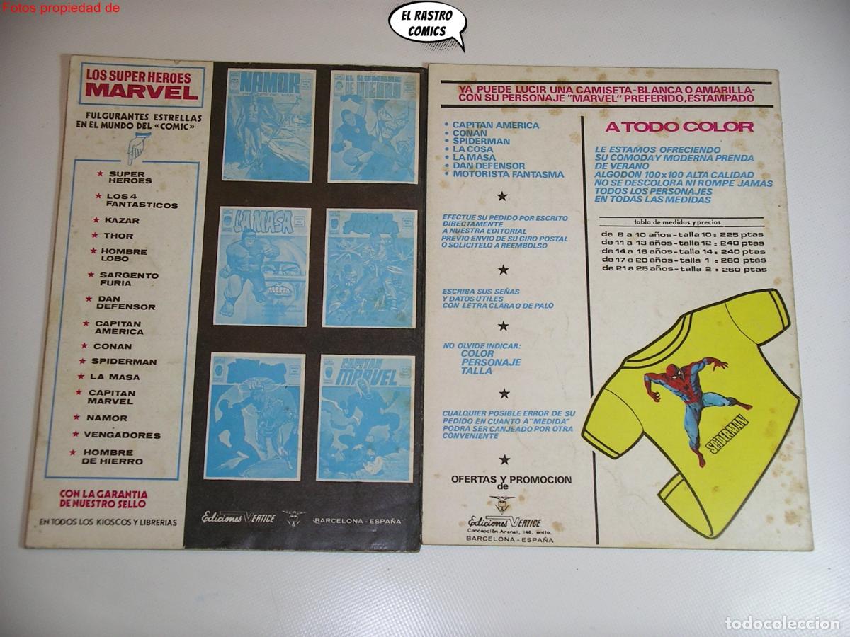 C&oacute;mics: Fantom V2, Colecci&oacute;n completa, ed. V&eacute;rtice 1974, volumen, Vol 2, V.2, 3V - Foto 16