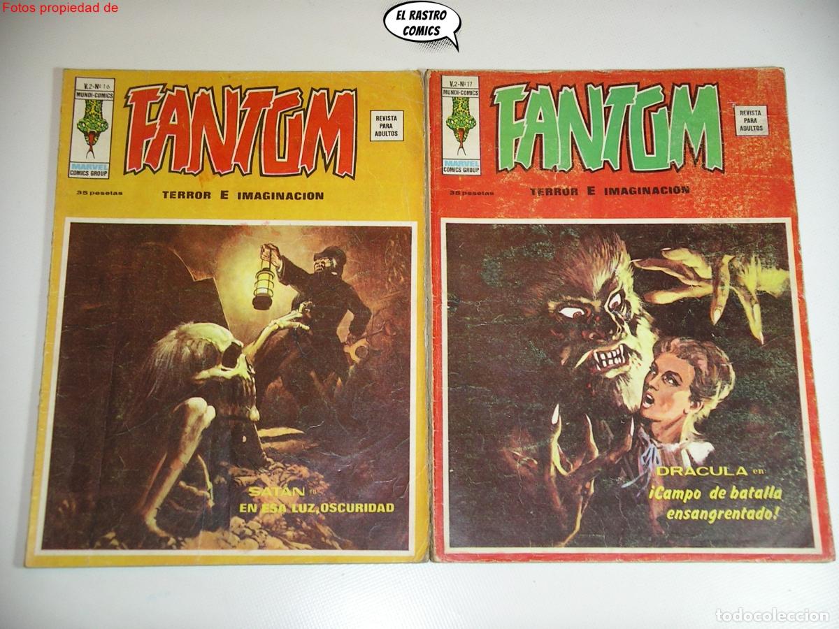 C&oacute;mics: Fantom V2, Colecci&oacute;n completa, ed. V&eacute;rtice 1974, volumen, Vol 2, V.2, 3V - Foto 17