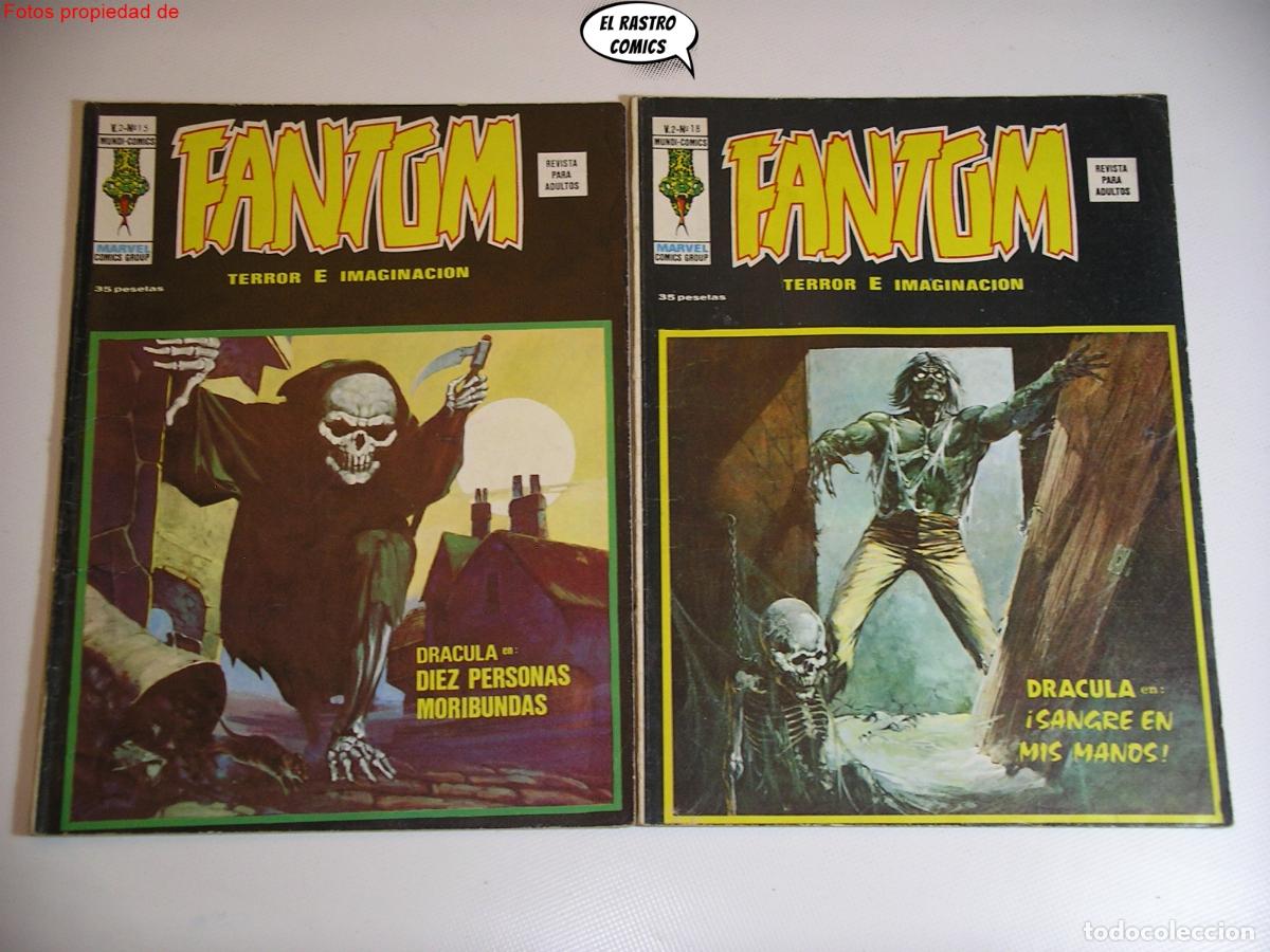 C&oacute;mics: Fantom V2, Colecci&oacute;n completa, ed. V&eacute;rtice 1974, volumen, Vol 2, V.2, 3V - Foto 19
