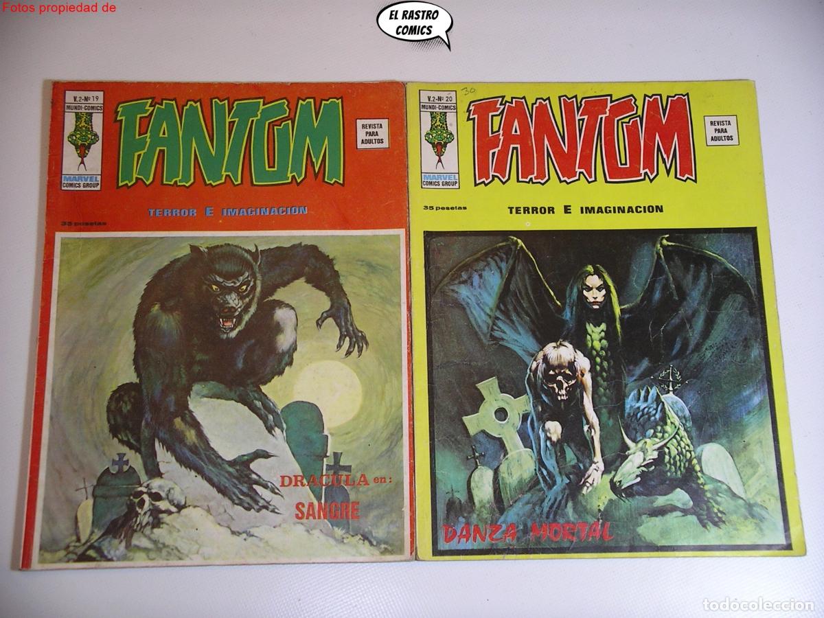 C&oacute;mics: Fantom V2, Colecci&oacute;n completa, ed. V&eacute;rtice 1974, volumen, Vol 2, V.2, 3V - Foto 21
