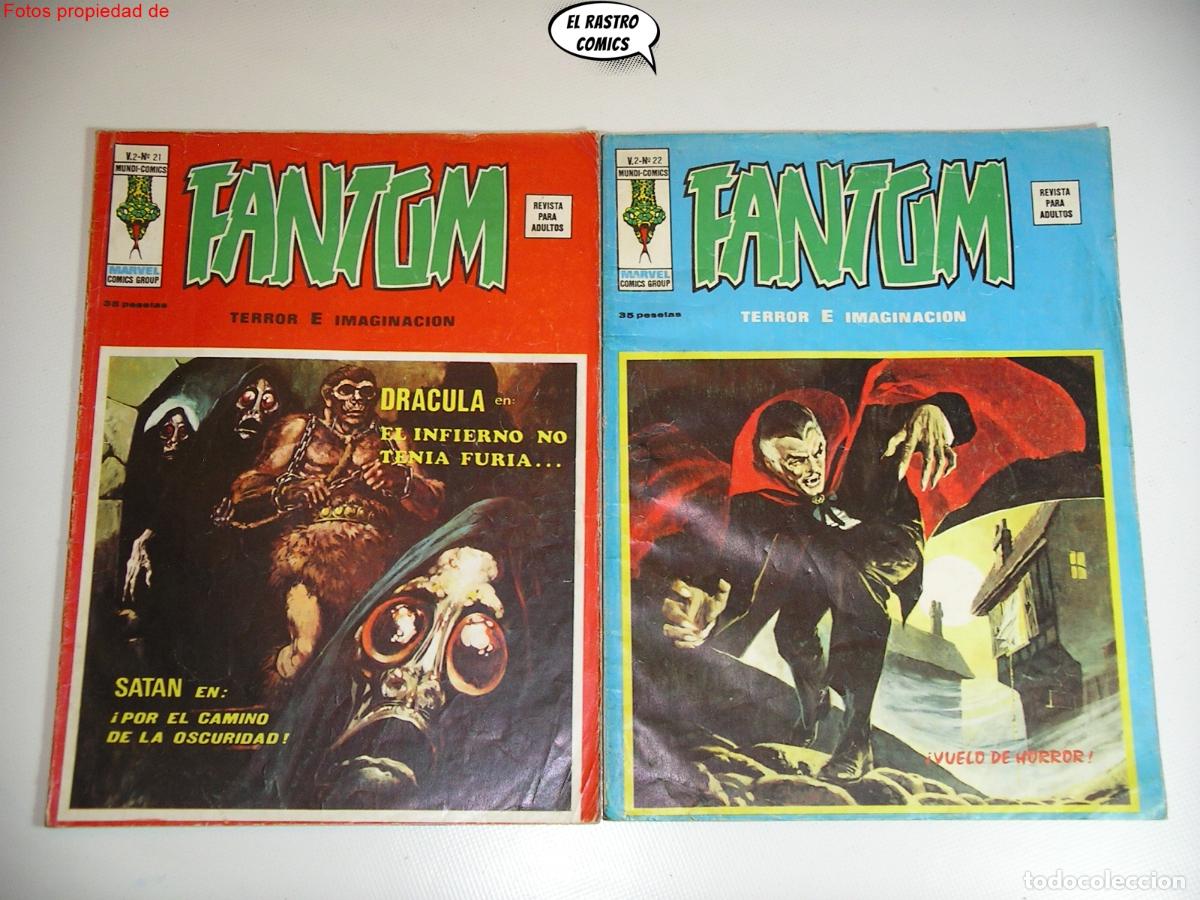 C&oacute;mics: Fantom V2, Colecci&oacute;n completa, ed. V&eacute;rtice 1974, volumen, Vol 2, V.2, 3V - Foto 23