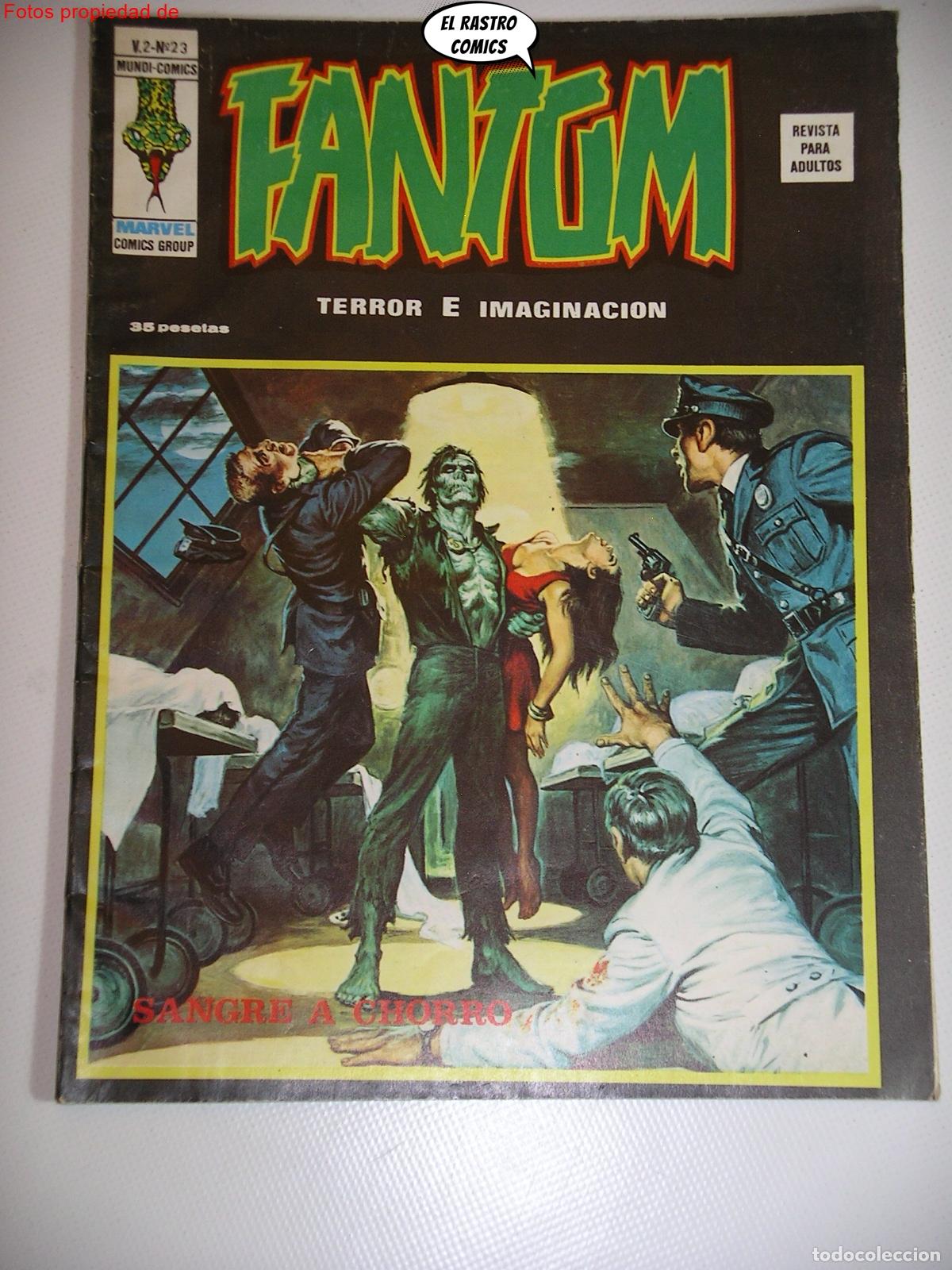 C&oacute;mics: Fantom V2, Colecci&oacute;n completa, ed. V&eacute;rtice 1974, volumen, Vol 2, V.2, 3V - Foto 25