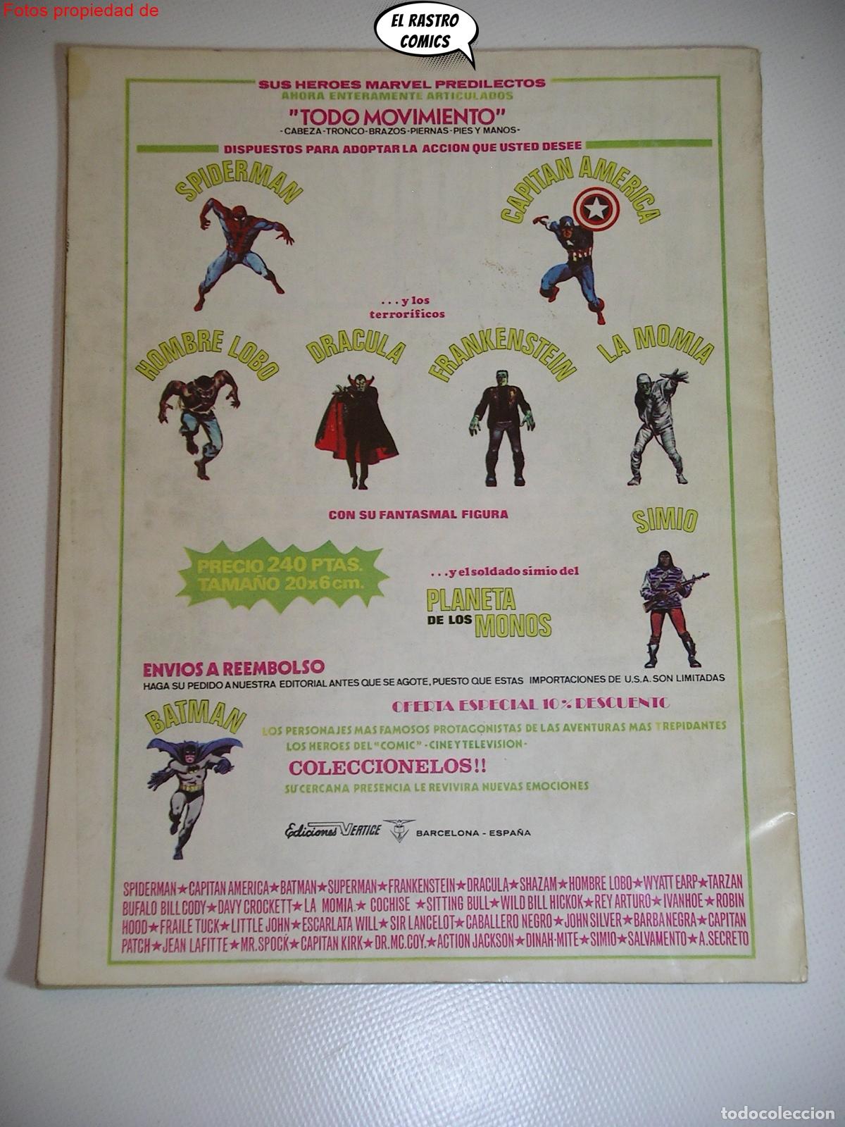 C&oacute;mics: Fantom V2, Colecci&oacute;n completa, ed. V&eacute;rtice 1974, volumen, Vol 2, V.2, 3V - Foto 26