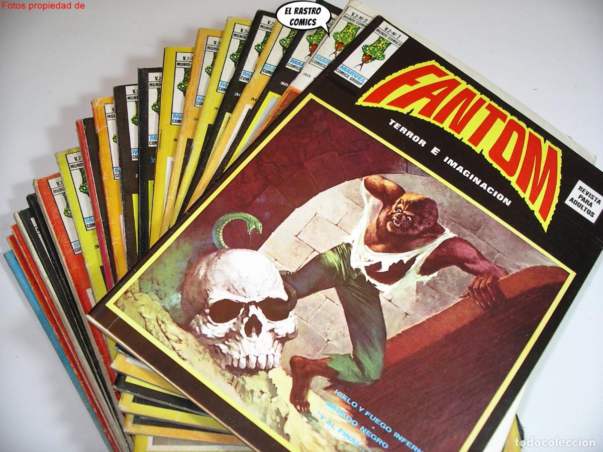 C&oacute;mics: Fantom V2, Colecci&oacute;n completa, ed. V&eacute;rtice 1974, volumen, Vol 2, V.2, 3V - Foto 27