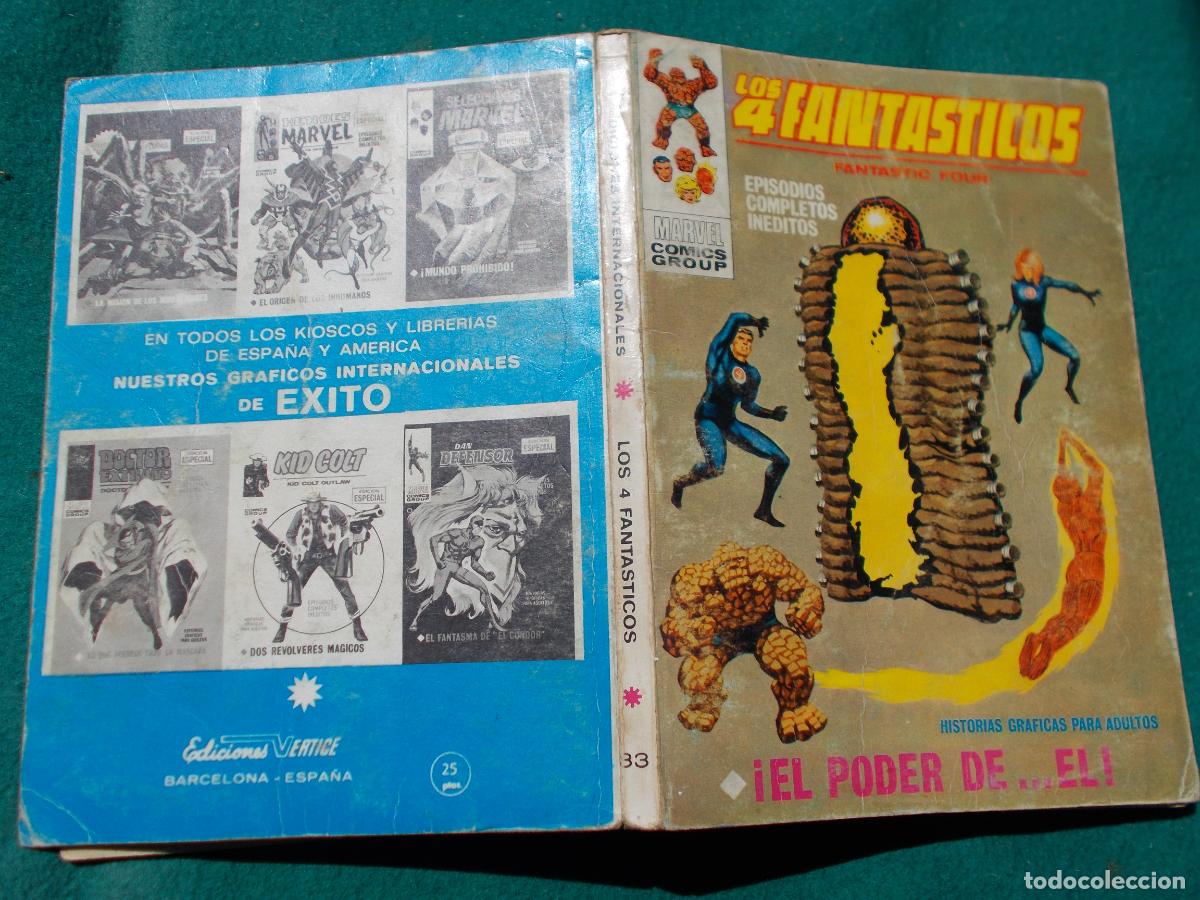 C&oacute;mics: LOS 4 FANTASTICOS 33 VERTICE TACO v-1 el poder de ...el estterraza - Foto 1