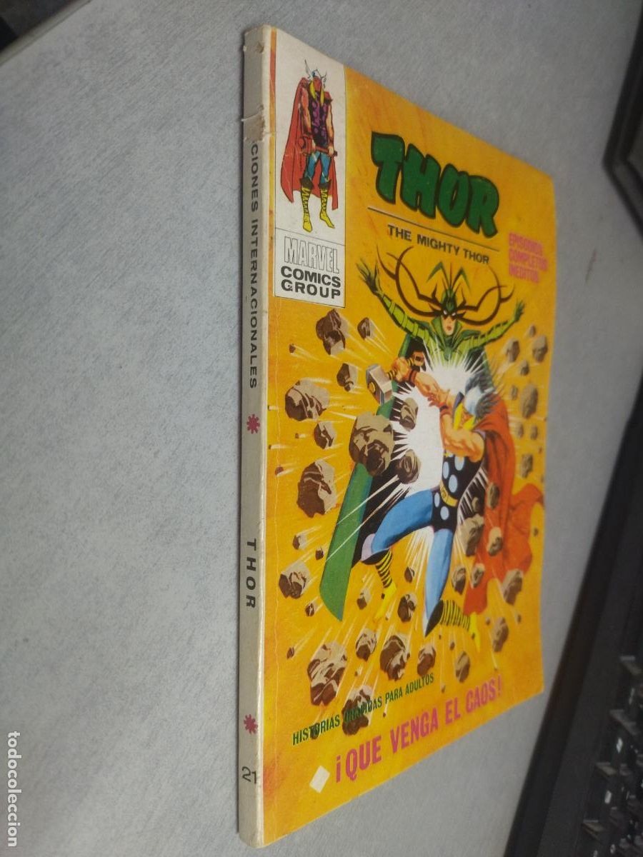 C&oacute;mics: THOR N&ordm; 21: QUE VENGA EL CAOS / V&Eacute;RTICE TACO - Foto 1