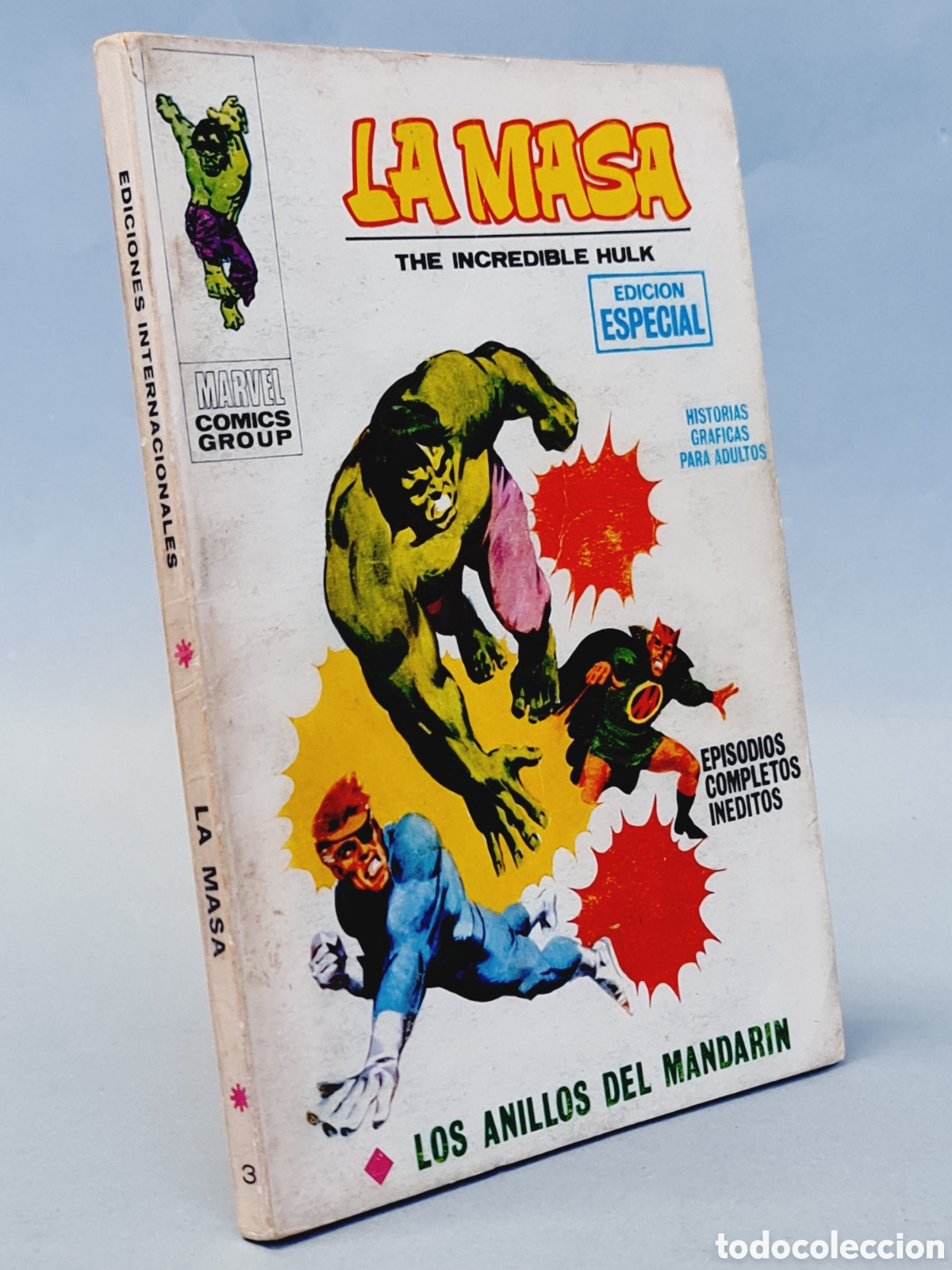 C&oacute;mics: LA MASA 3 LOS ANILLOS DEL MANDAR&Iacute;N NORMAL ESTADO TACO EDICIONES VERTICE - Foto 1
