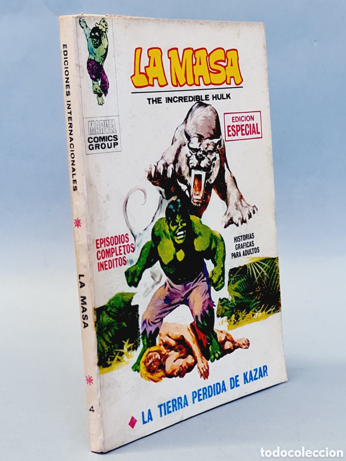 C&oacute;mics: LA MASA 4 LA TIERRA PERDIDA DE CAZAR NORMAL ESTADO TACO EDICIONES VERTICE - Foto 1