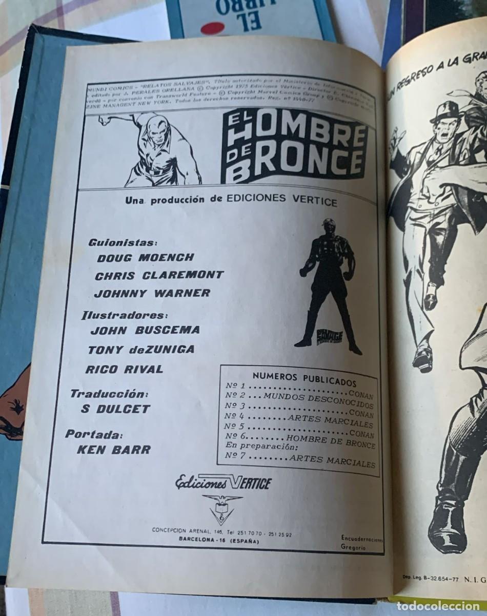 C&oacute;mics: El Hombre de Bronce - Antologia del Comic no. 6 - Ediciones Vertice - 1975 - Foto 5