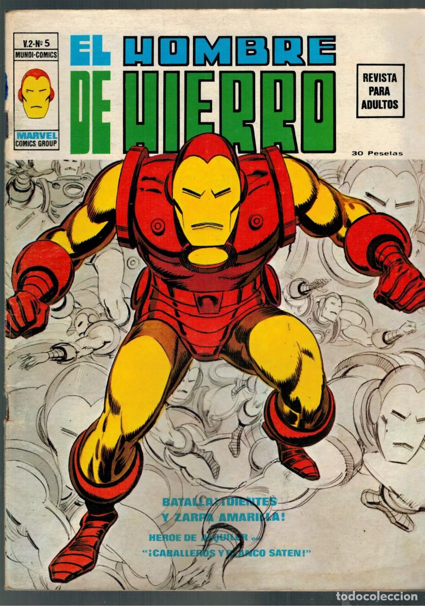 C&oacute;mics: EL HOMBRE DE HIERRO V.2 N&ordm; 5. V&Eacute;RTICE. - Foto 1
