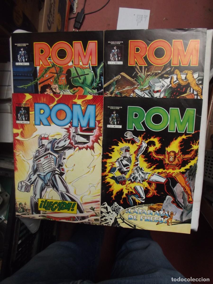 C&oacute;mics: COMICS ROM 1-2-3 Y 4 EDITORIAL VERTICE - Foto 1