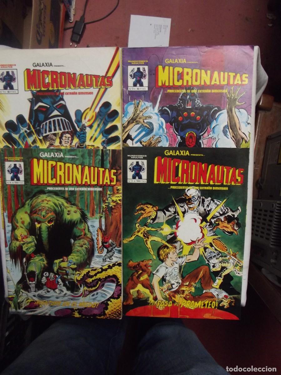 C&oacute;mics: COMICS NICRONAUTAS 1-2-3 Y 4 EDITORIAL VERTICE - Foto 1