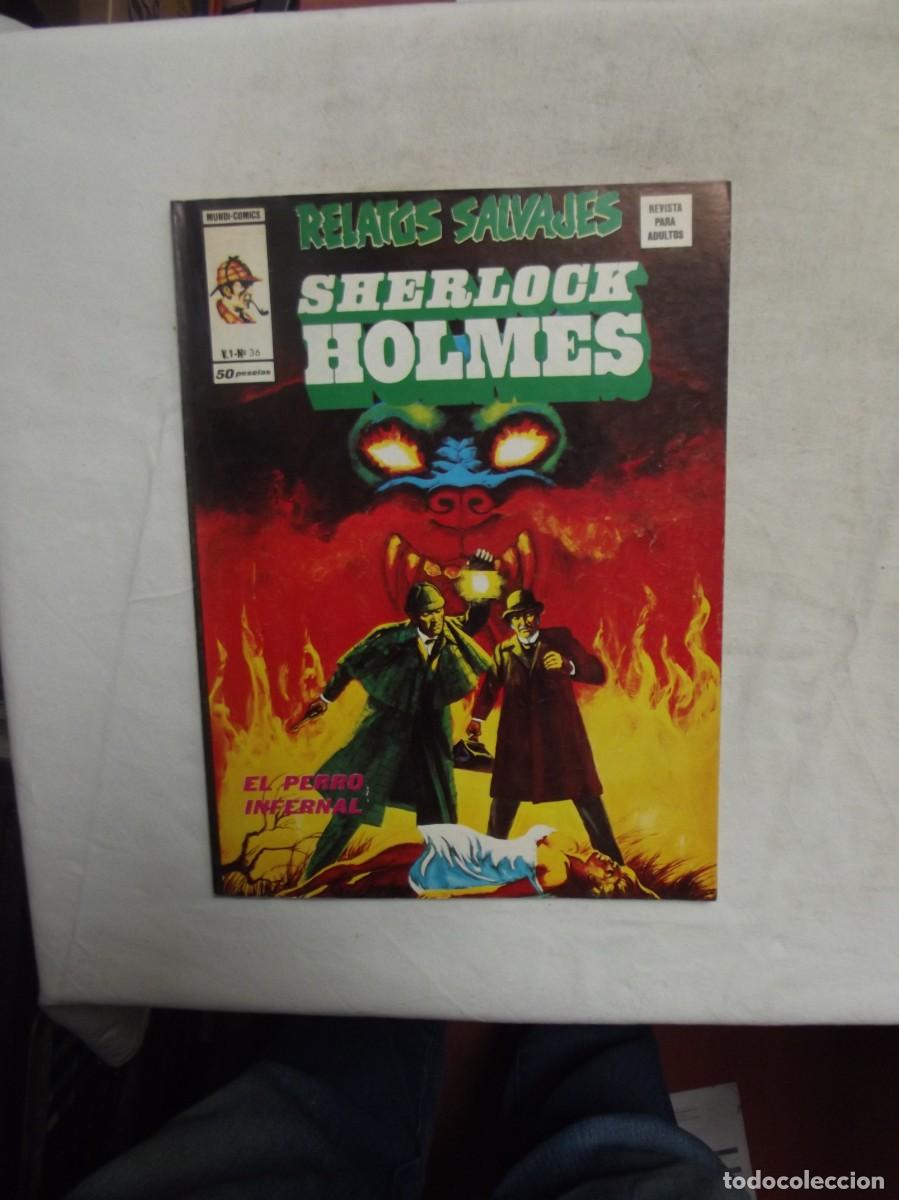 C&oacute;mics: RELATOS SALVAJES V I N&ordm; 36 SHERLOCK HOLMES - Foto 1